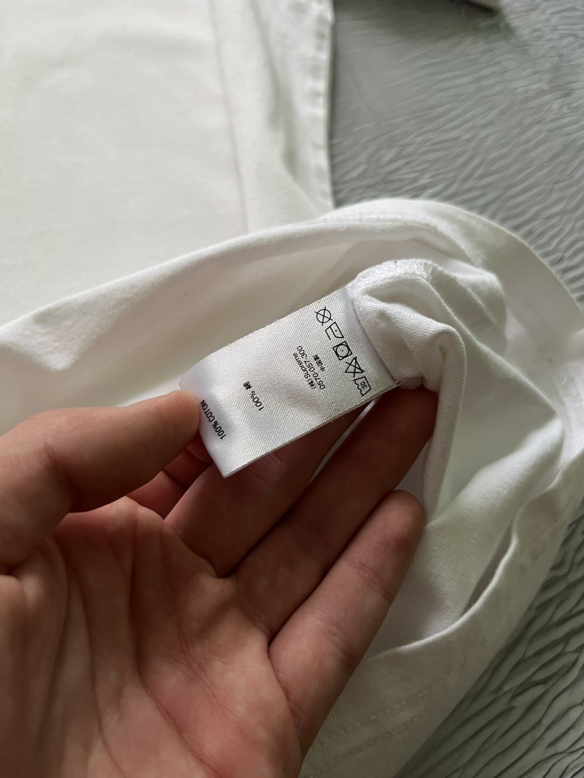 Supreme Supreme Streetwear Luxury Tee Skateboarding Cotton White Size US L / EU 52-54 / 3 - 7 Thumbnail