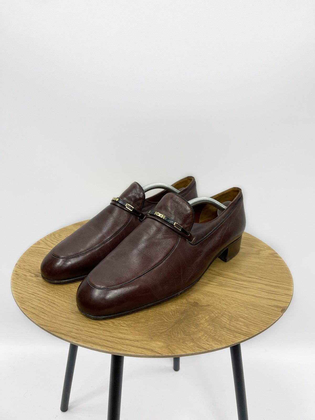 Bally Bally Suisse Loafer Shoes Size 10 Brown Leather Vintage Size US 10 / EU 43 - 1 Thumbnail