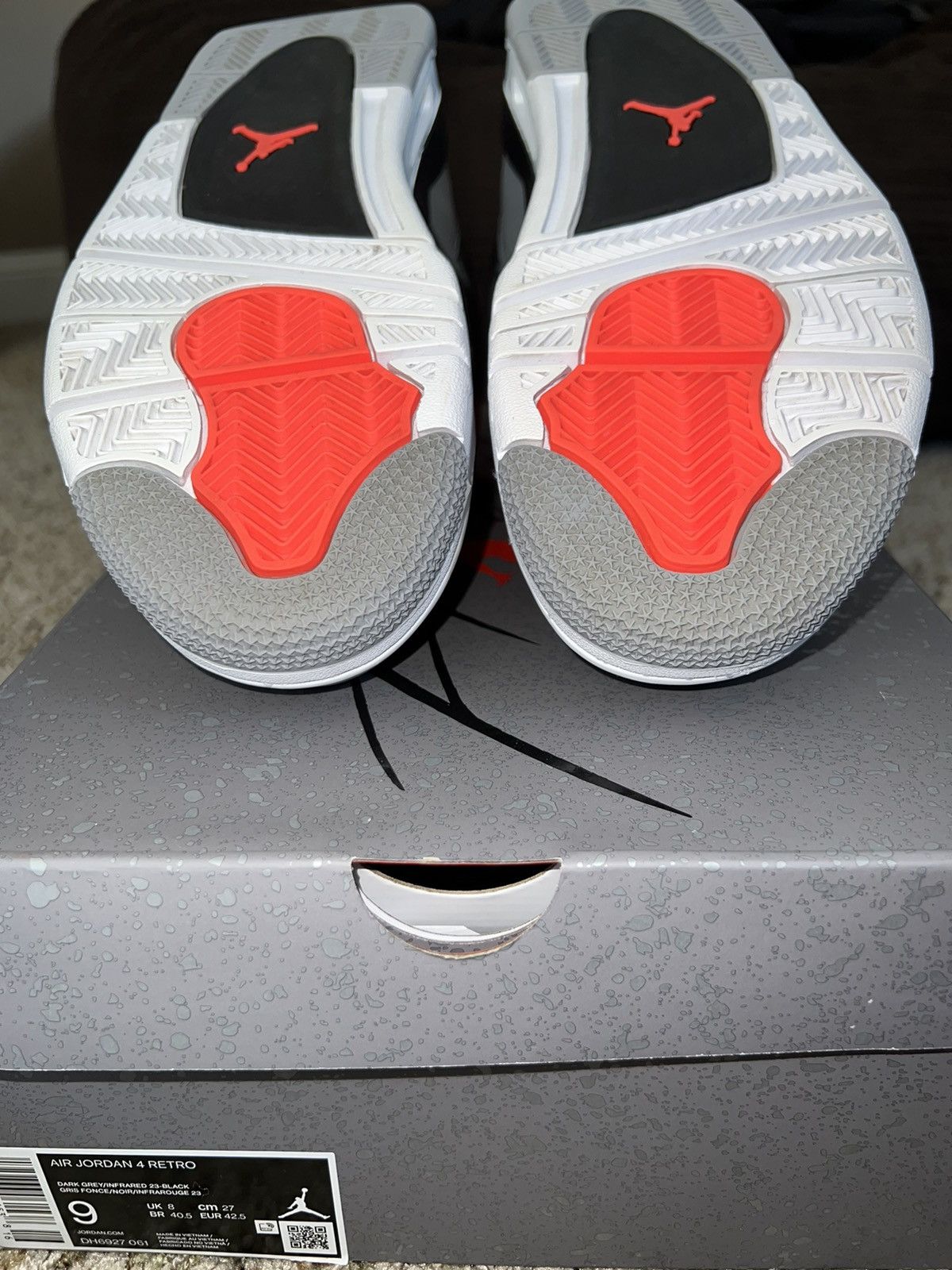 Jordan Brand Jordan Retro 4 infrared Size US 9 / EU 42 - 19 Thumbnail