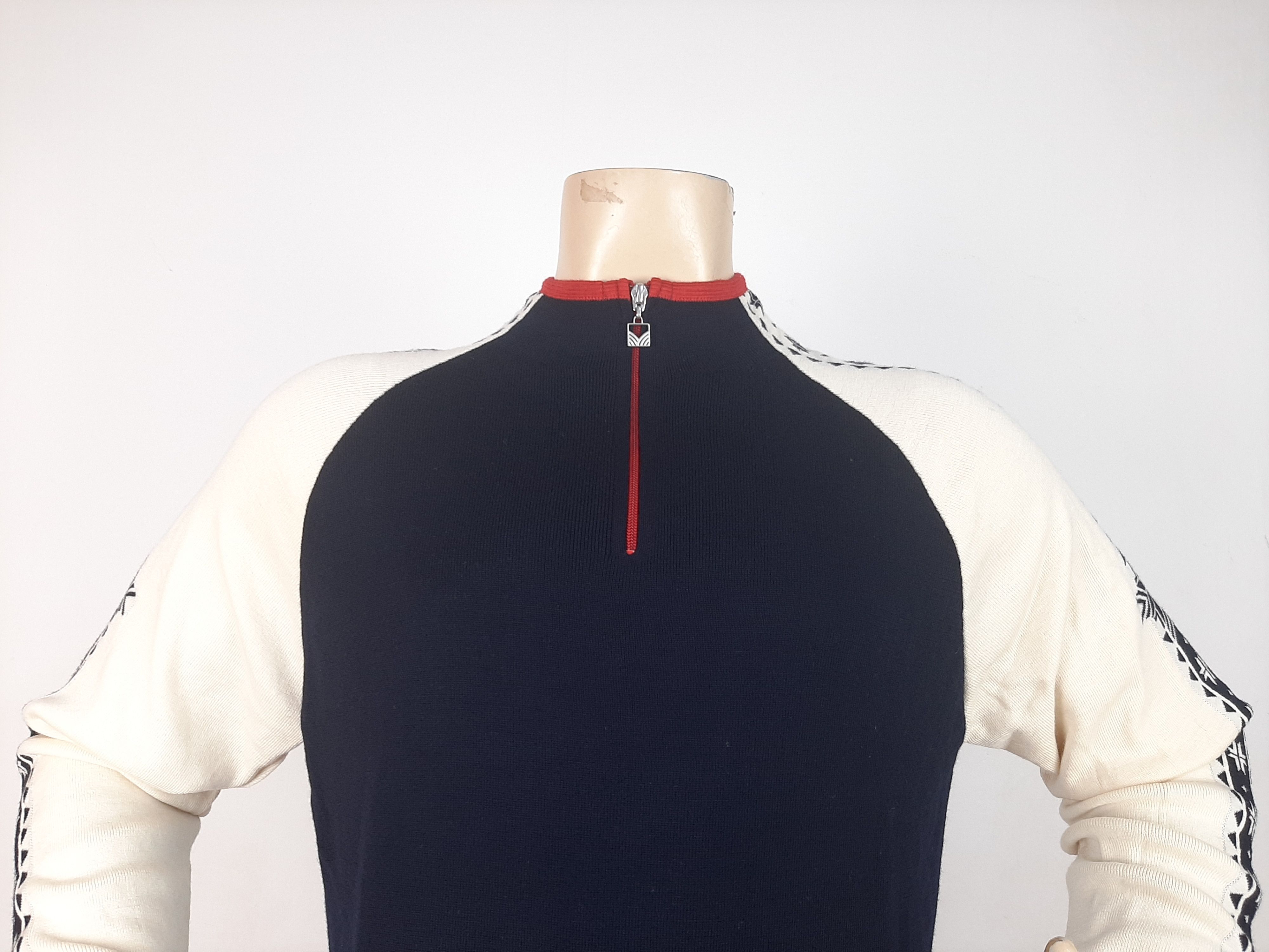 Dale Of Norway Dale of Norway Geilo 1/4 Zip Sweater Navy Men's XL Size US XL / EU 56 / 4 - 4 Thumbnail