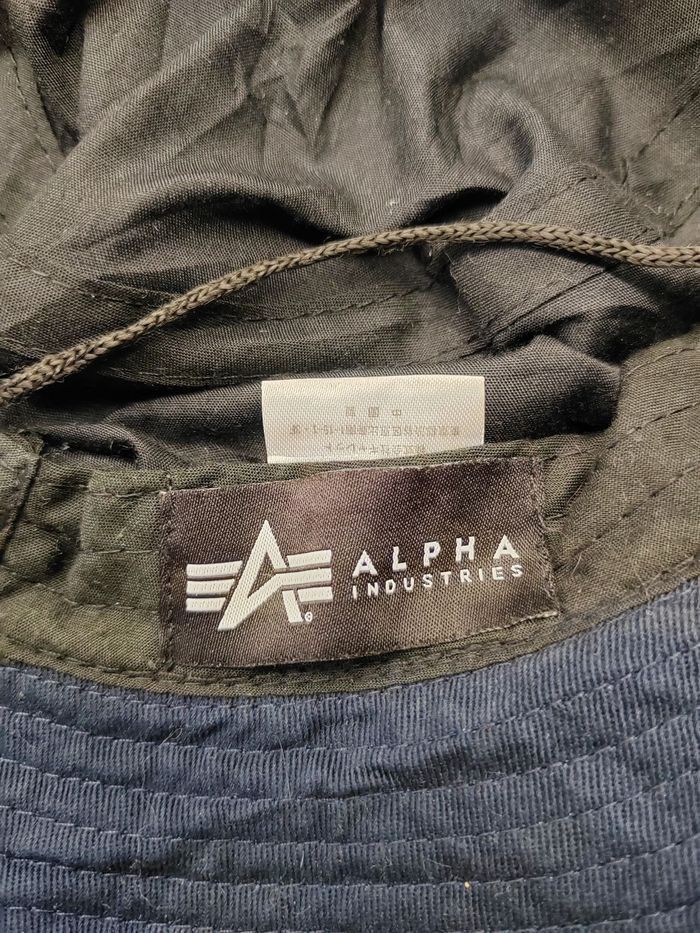Alpha Industries Vintage Alpha Industries Bucket Hat Size ONE SIZE - 4 Thumbnail