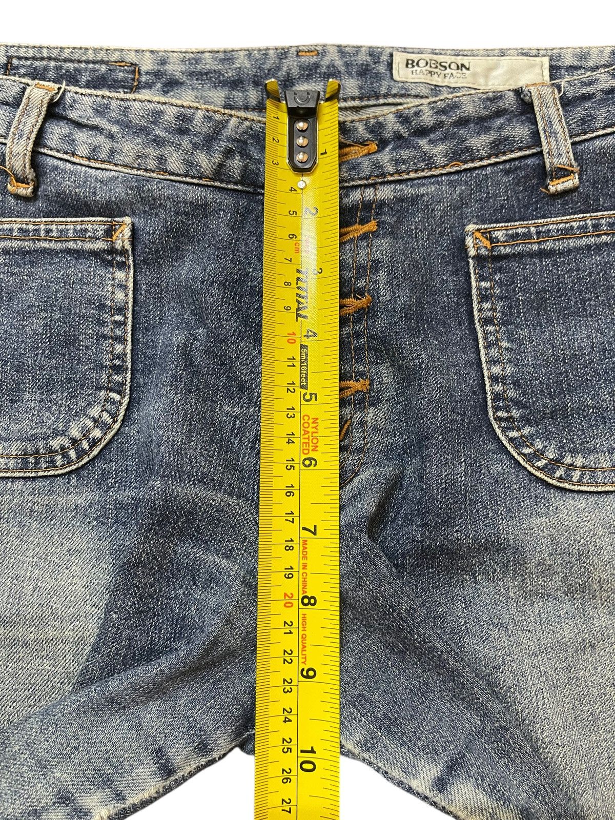 If Six Was Nine Vintage Y2K Japanese Wash Faded Wide Leg Bell Bottom Flare Size US 32 / EU 48 - 16 Thumbnail