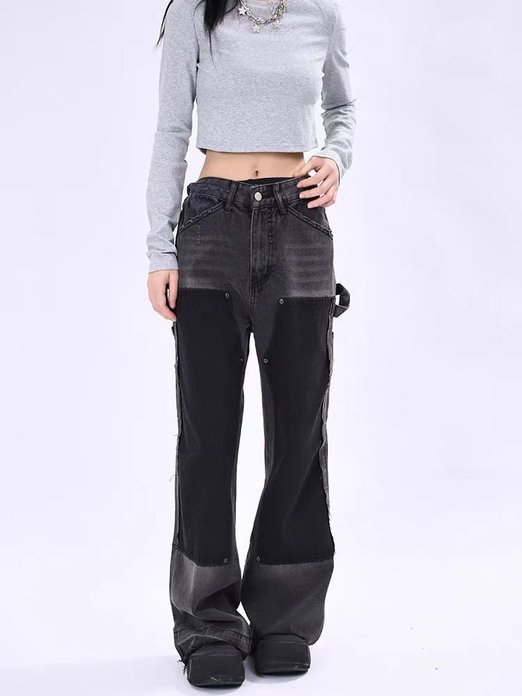 Japanese Brand × Jean High Street Vintage Black Washed Loose Jeans Size US 34 / EU 50 - 2 Thumbnail
