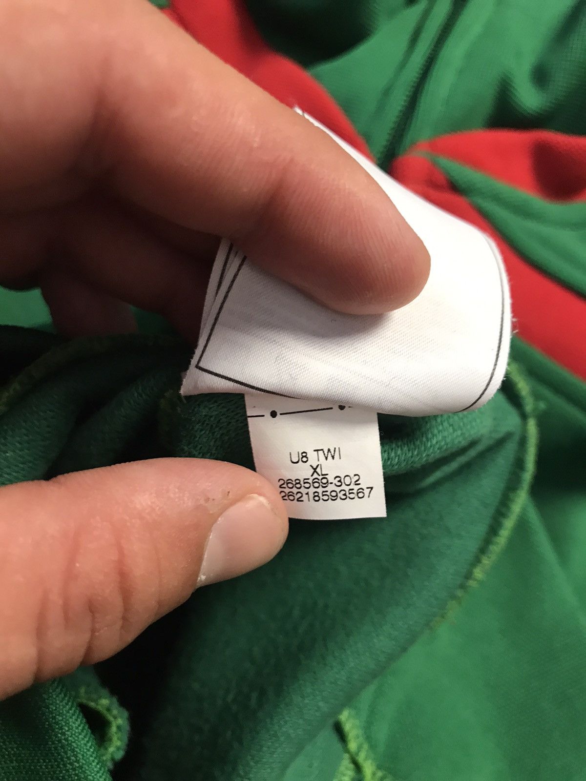 Nike × Vintage Nike Y2K Portugal 🇵🇹 track jacket Size US XL / EU 56 / 4 - 11 Thumbnail