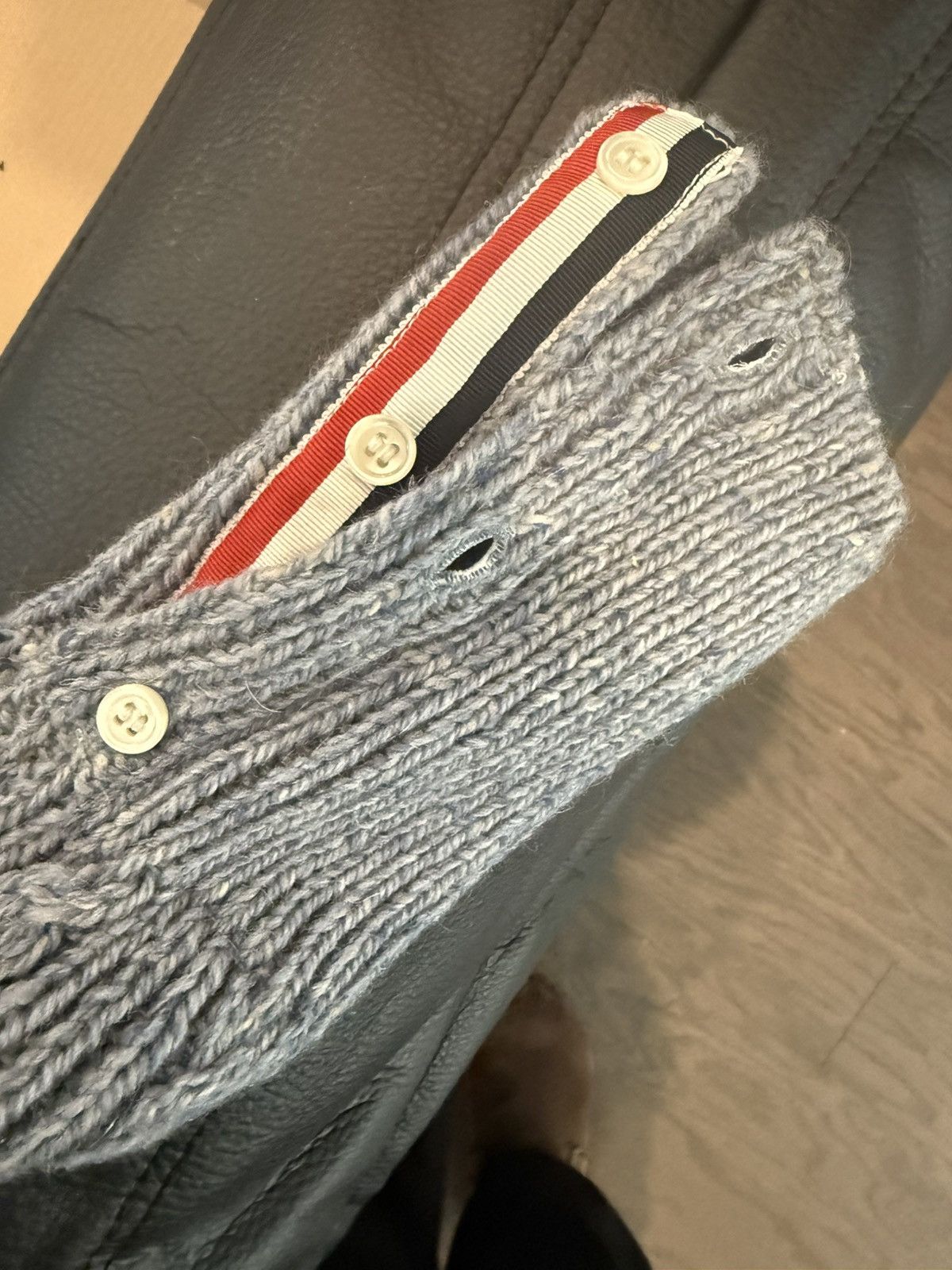 Thom Browne Thom browne cardigan cashmere Size US L / EU 52-54 / 3 - 5 Thumbnail