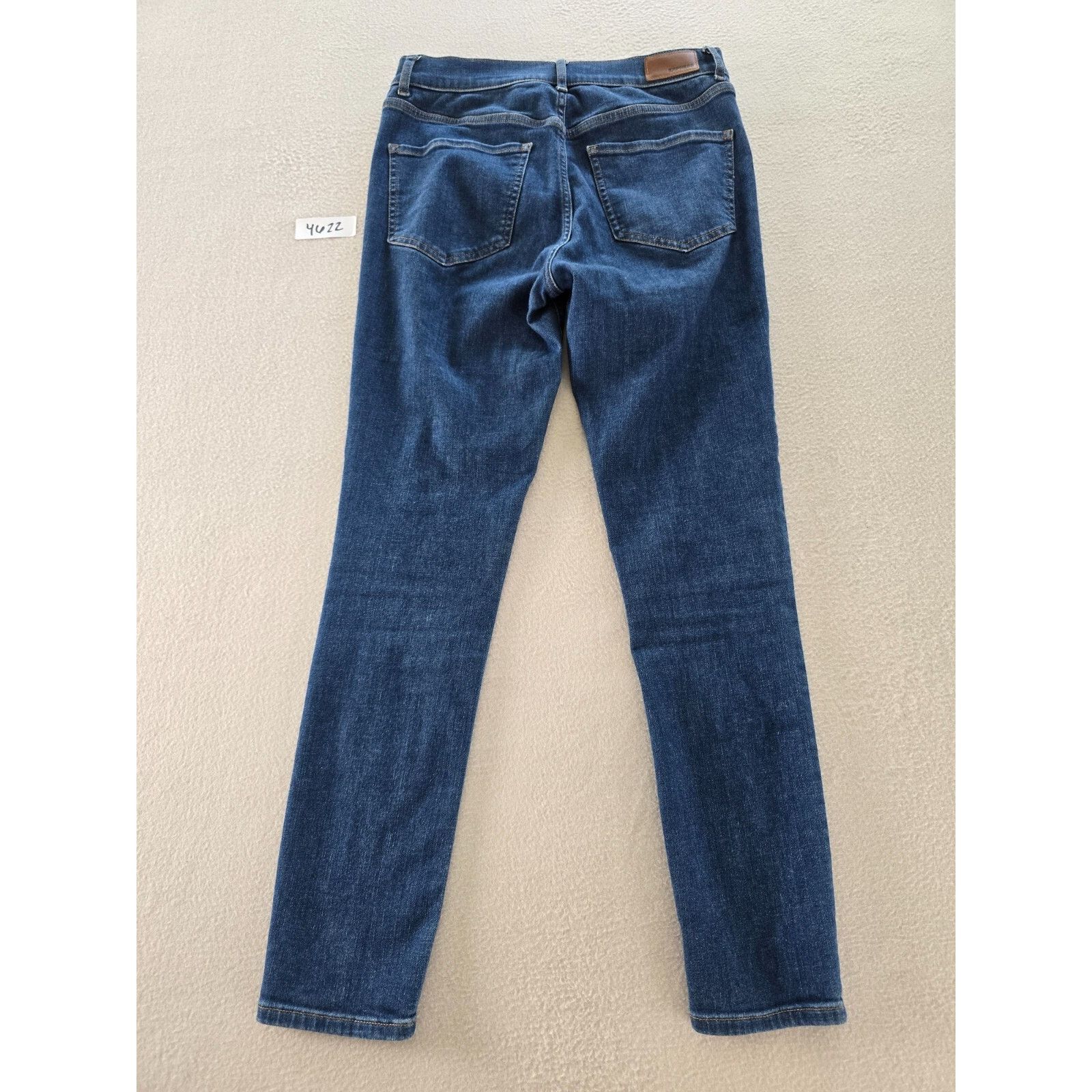Express Express Jeans Womens Size 4R Blue Denim High Rise Skinny Size 27" / US 4 / IT 40 - 8 Thumbnail