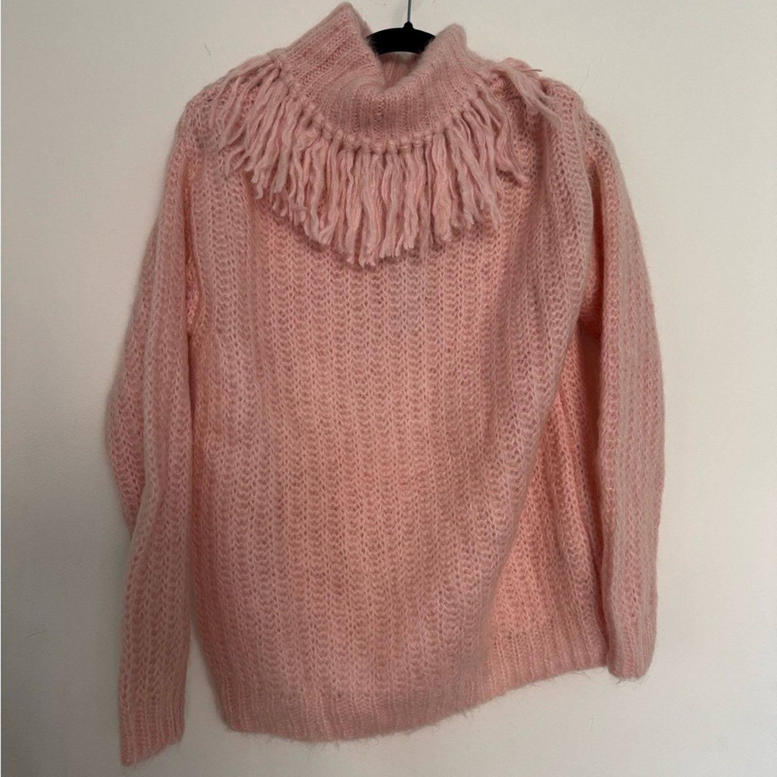 Miu Miu Miu Miu 2018 Mohair Pink Turtle Neck Sweater NWT Size M / US 6-8 / IT 42-44 - 5 Thumbnail