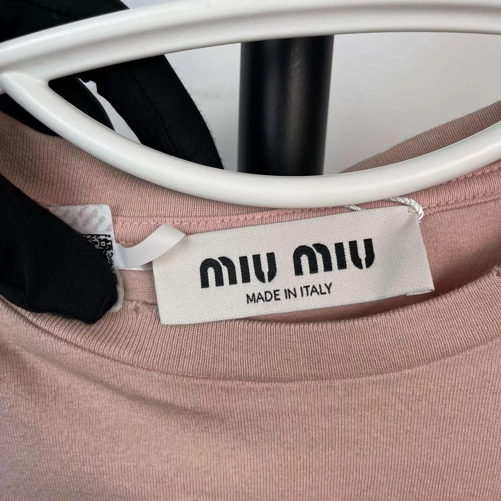 Miu Miu Miu Miu 95 New linen-cotton distressed short pink S Size S / US 4 / IT 40 - 3 Thumbnail