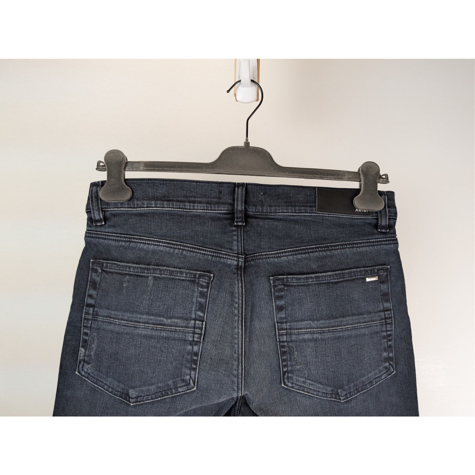 Amiri o1rshd1 Ultra Suede MX1 Denim Jean in Midnight Indigo Size US 36 / EU 52 - 11 Thumbnail