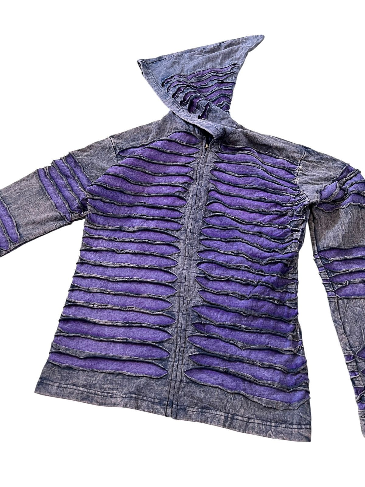 Japanese Brand 2000s Razor Cut Wizard Hoodie Size US XS / EU 42 / 0 - 6 Thumbnail