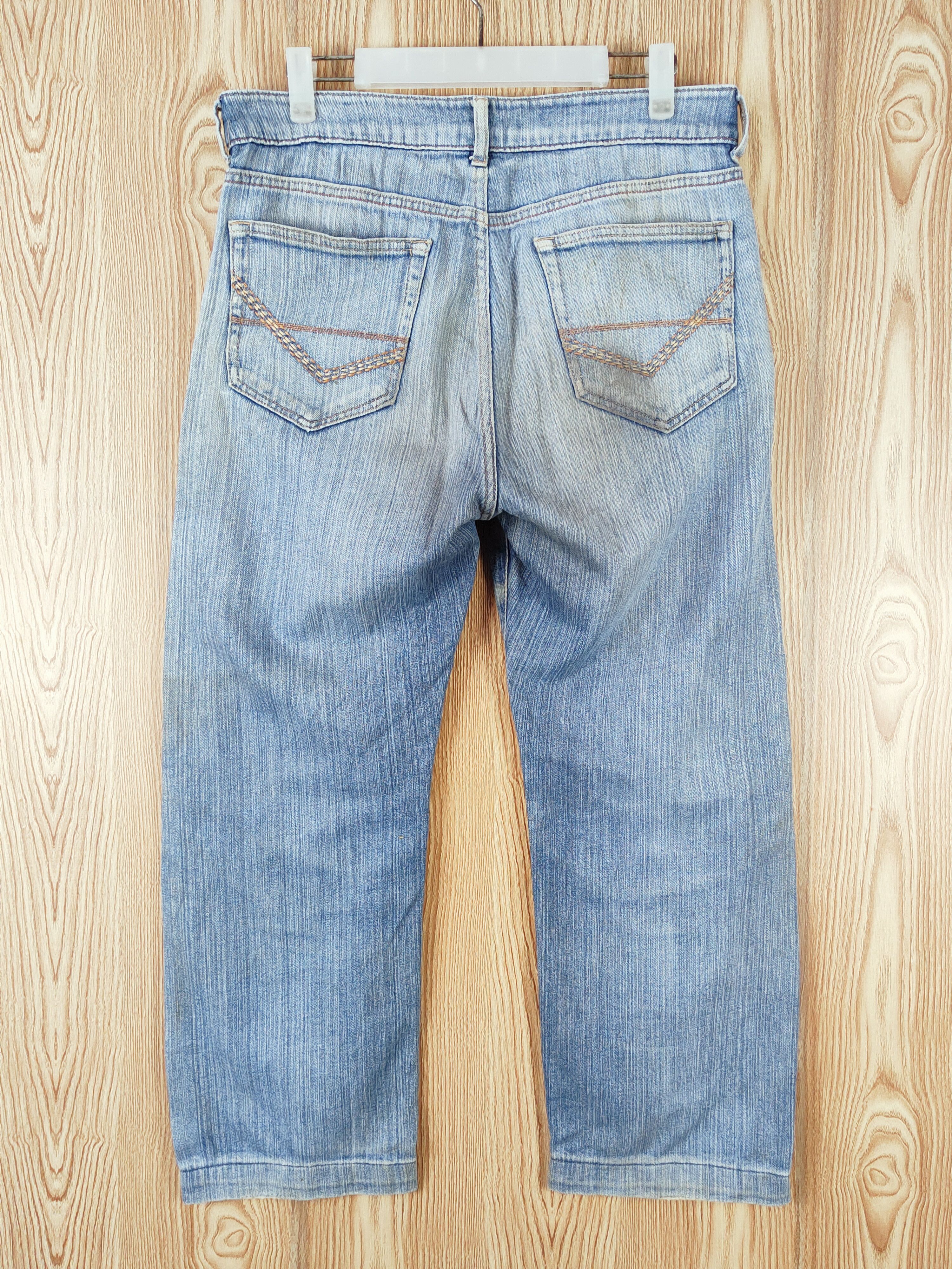 Japanese Brand Japanese Brand Blue Faded Distressed Ripped Jeans #W655 Size US 32 / EU 48 - 8 Thumbnail