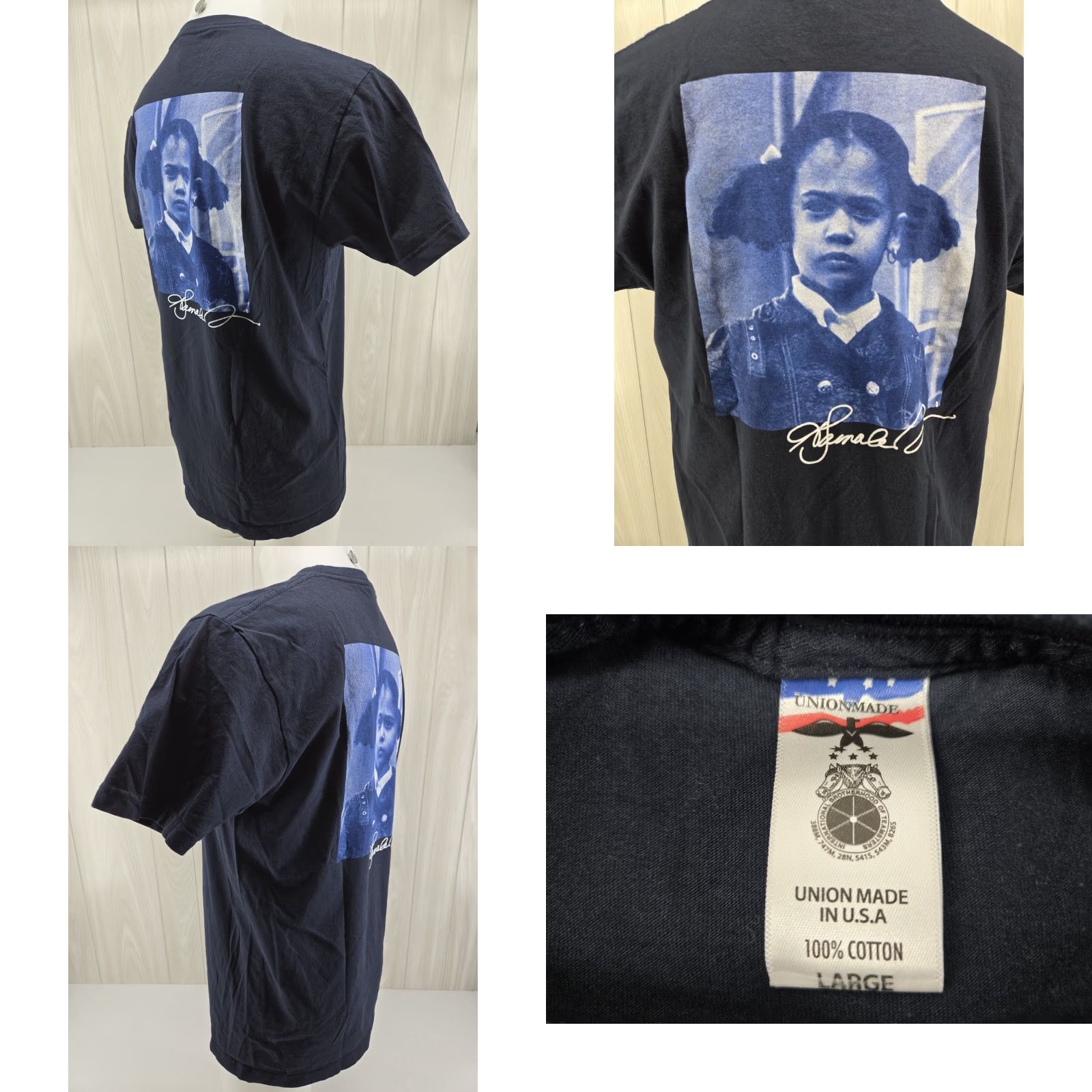 Vintage VINTAGE Madam President T Shirt Large Kamala Harris Union Made Men M Size US L / EU 52-54 / 3 - 8 Thumbnail