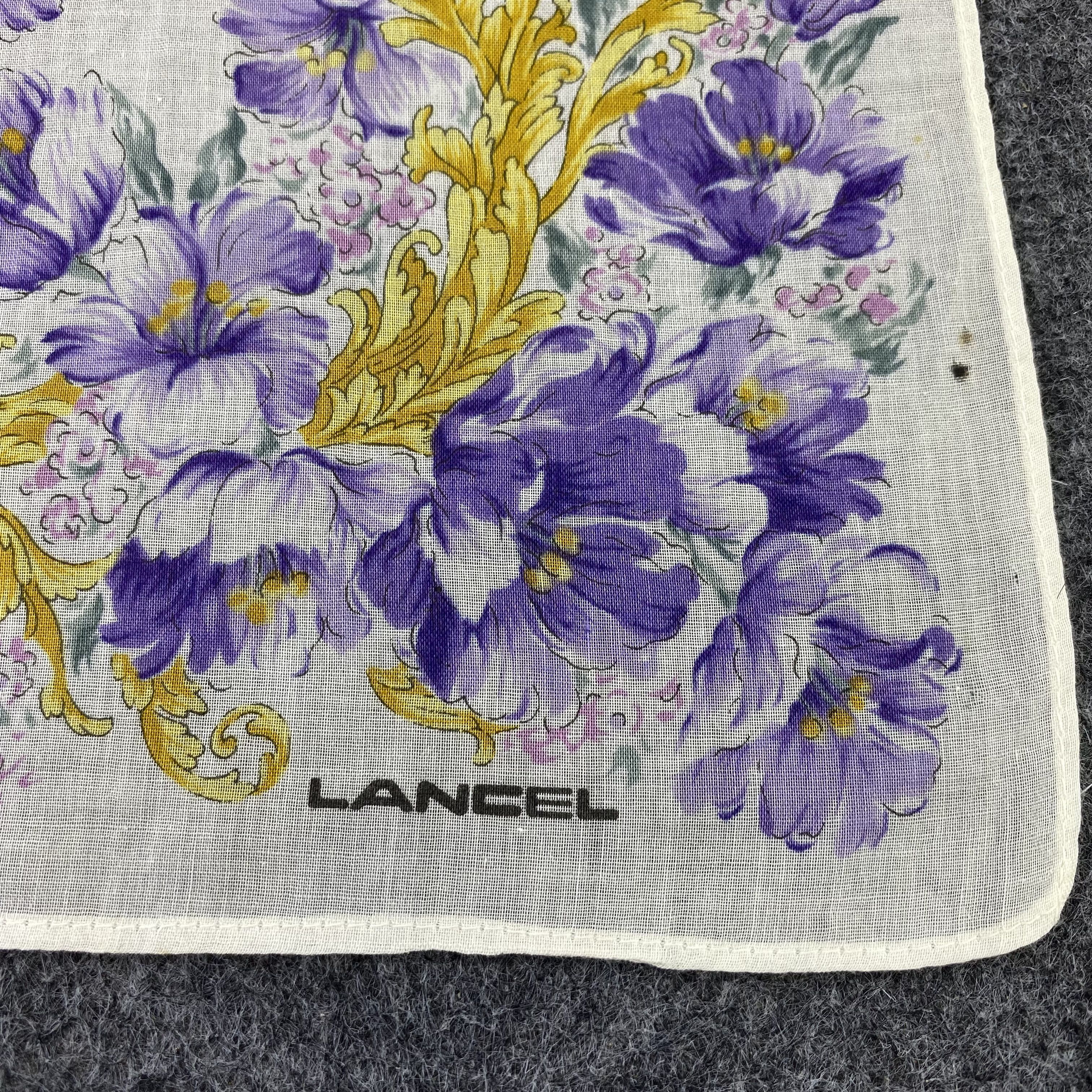 Lancel Lancel Handkerchief / Bandana / Neckerchief-B485 Size ONE SIZE - 5 Thumbnail