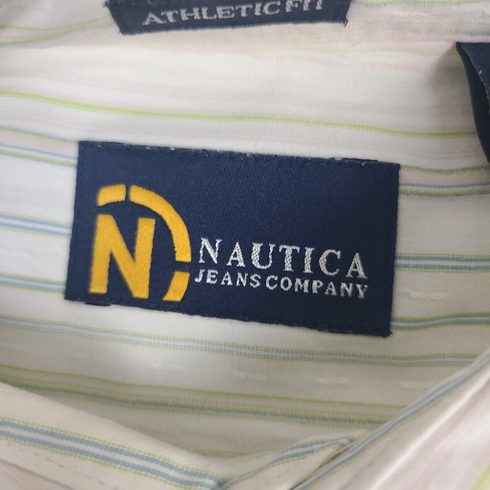 Nautica Nautica Jeans Co. Athletic Fit Plaid Short Sleeve Shirt Size Size US M / EU 48-50 / 2 - 6 Thumbnail