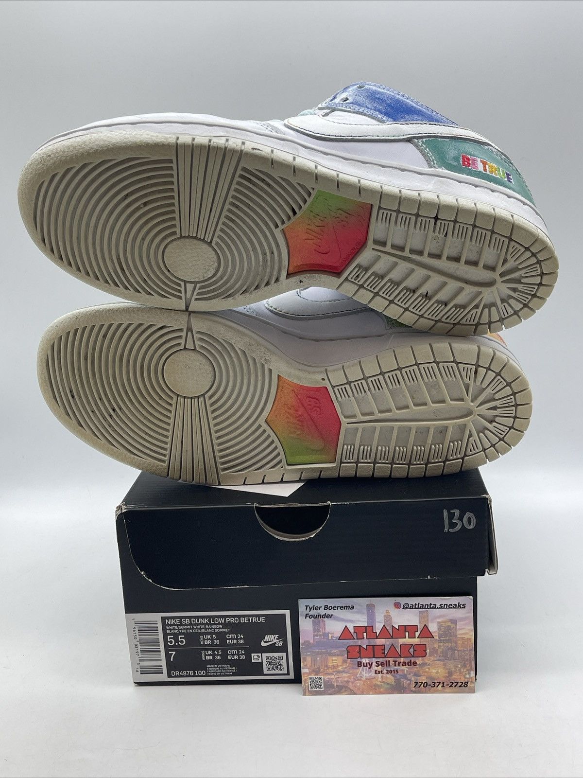 Nike Dunk low be true Size US 5.5 / EU 38 - 7 Thumbnail