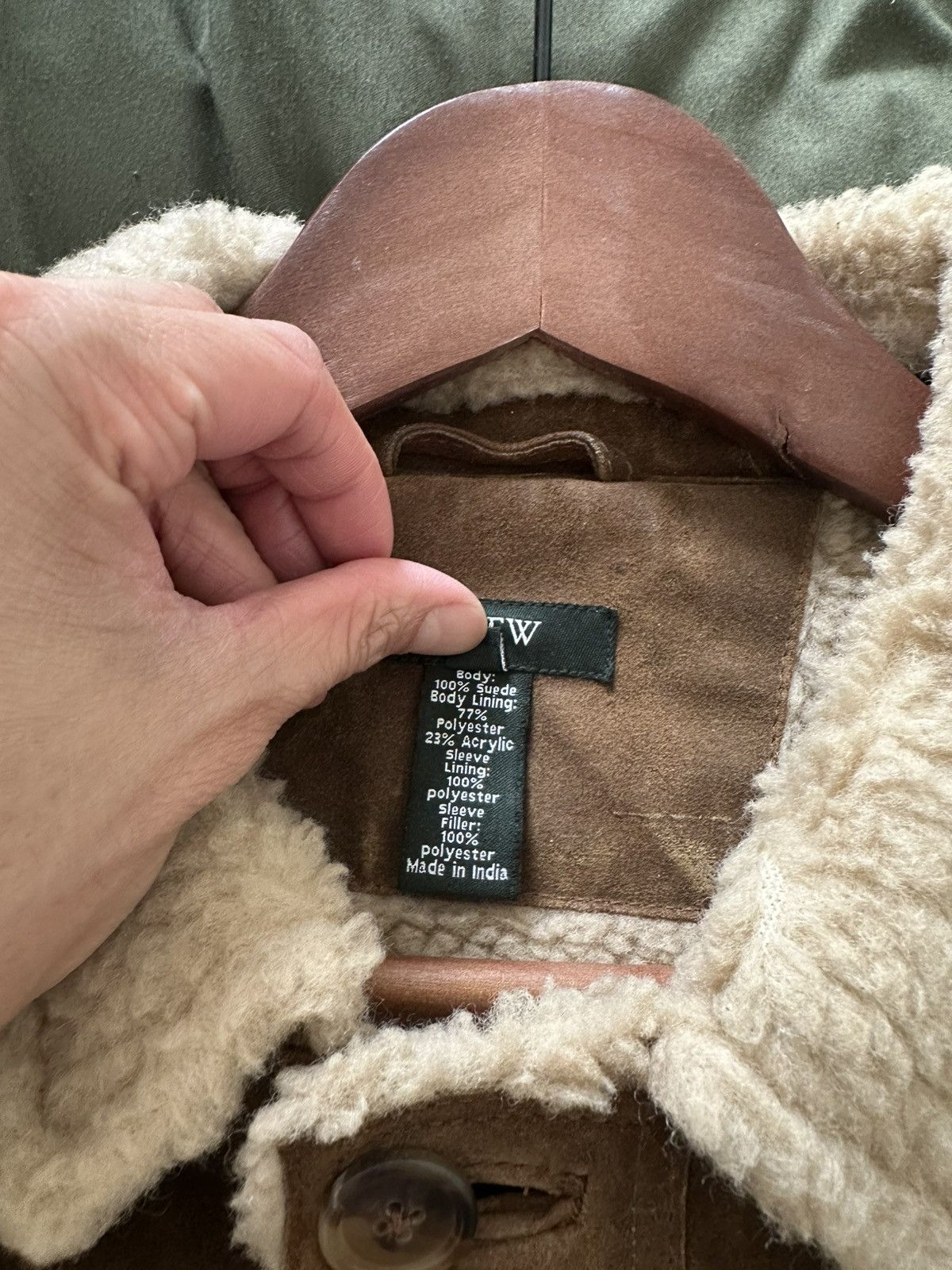 J.Crew Vintage Jcrew Suede jacket Size US L / EU 52-54 / 3 - 3 Thumbnail