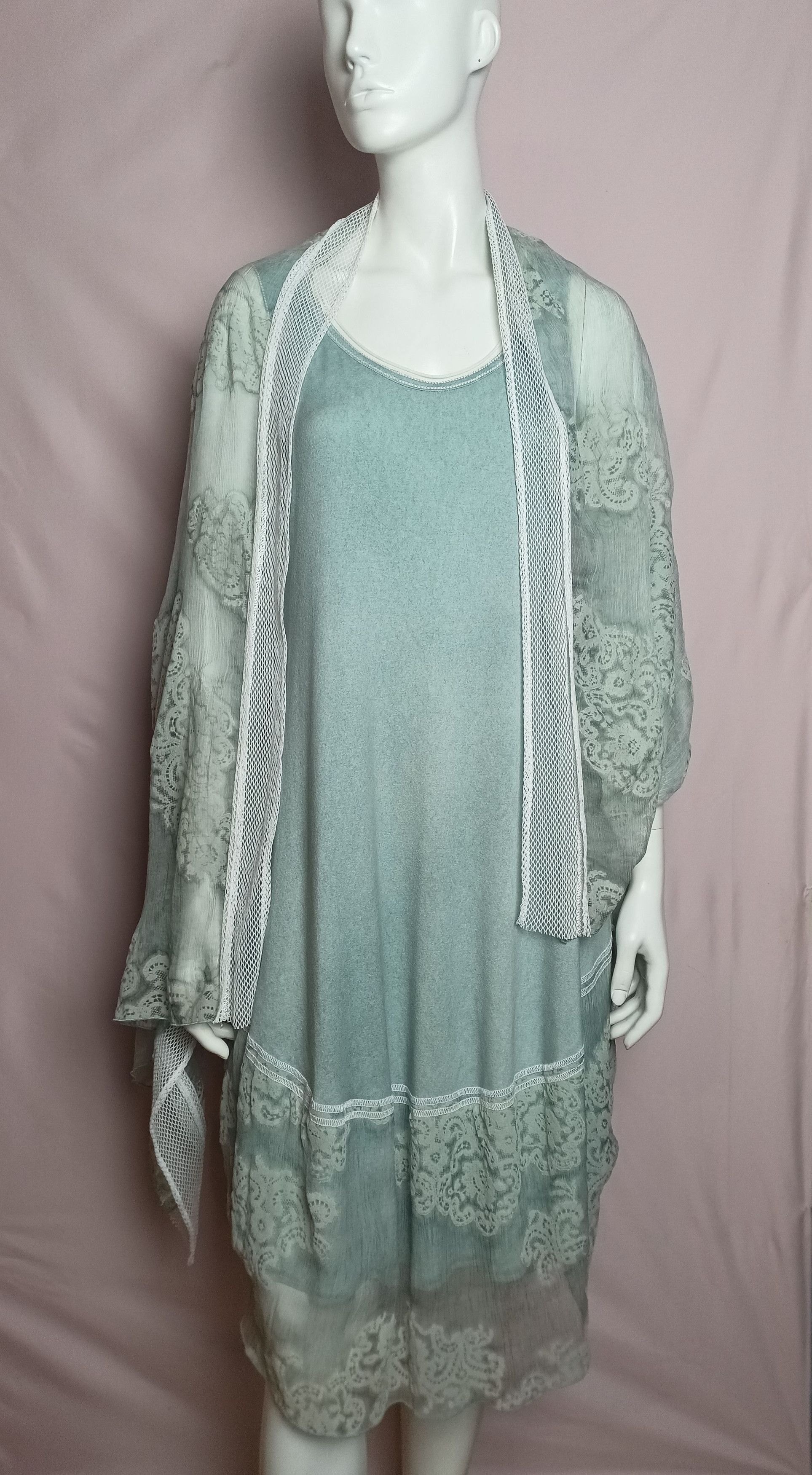 Other Beate Heymann Street Couture Turquoise Dress EU40 US12 Size L / US 10 / IT 46 - 1 Thumbnail