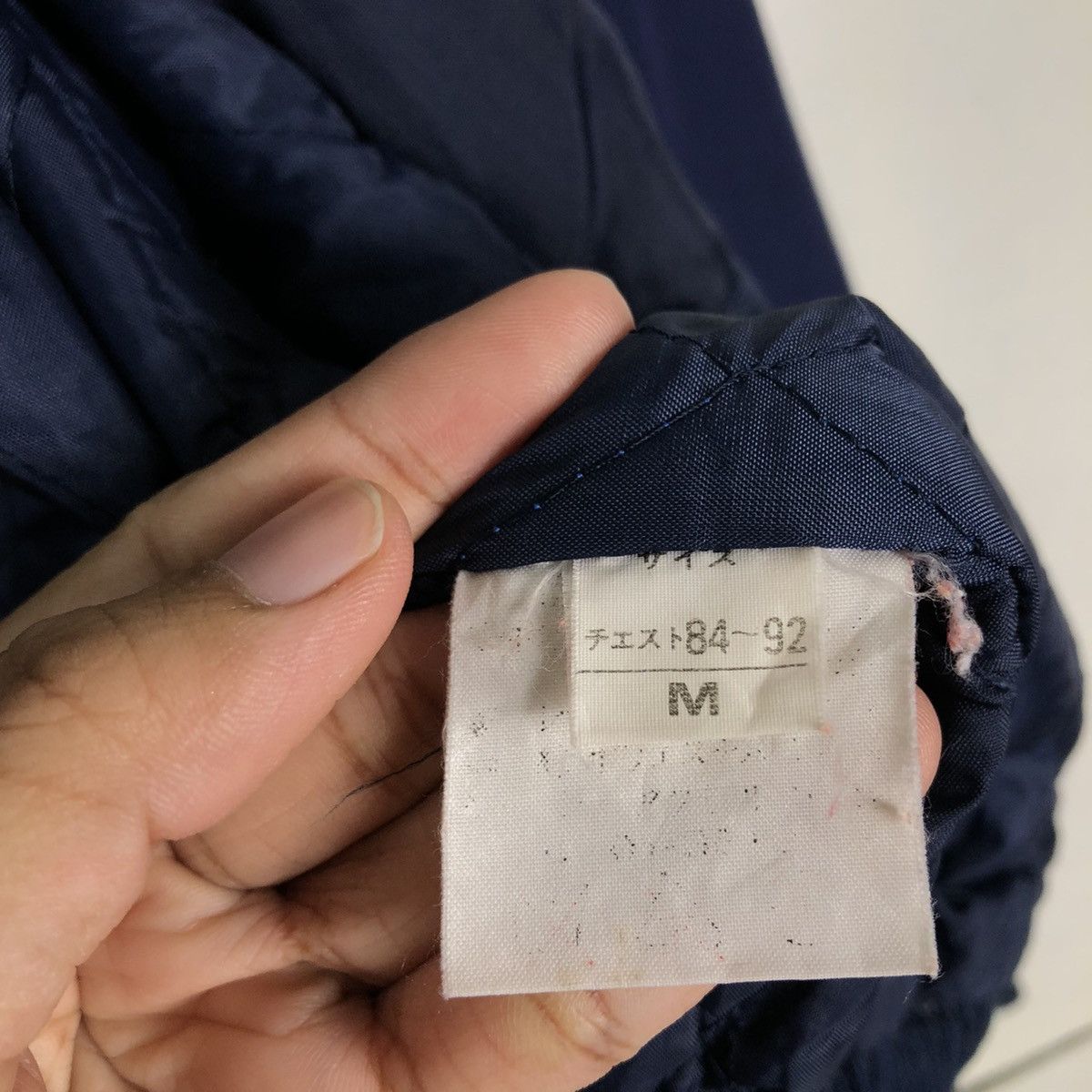 Japanese Brand × Vintage Vintage Parachute Biker Bomber Jacket Big-John Double Layer Size US M / EU 48-50 / 2 - 21 Thumbnail