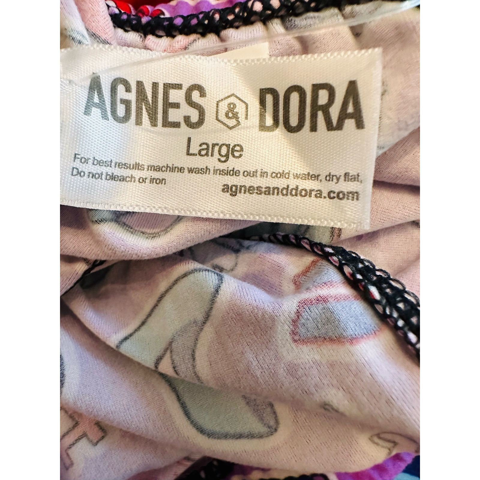 Other NWT Agnes & Dora Emoji Print Leggings Size Large Size 30" / US 8 / IT 44 - 5 Thumbnail