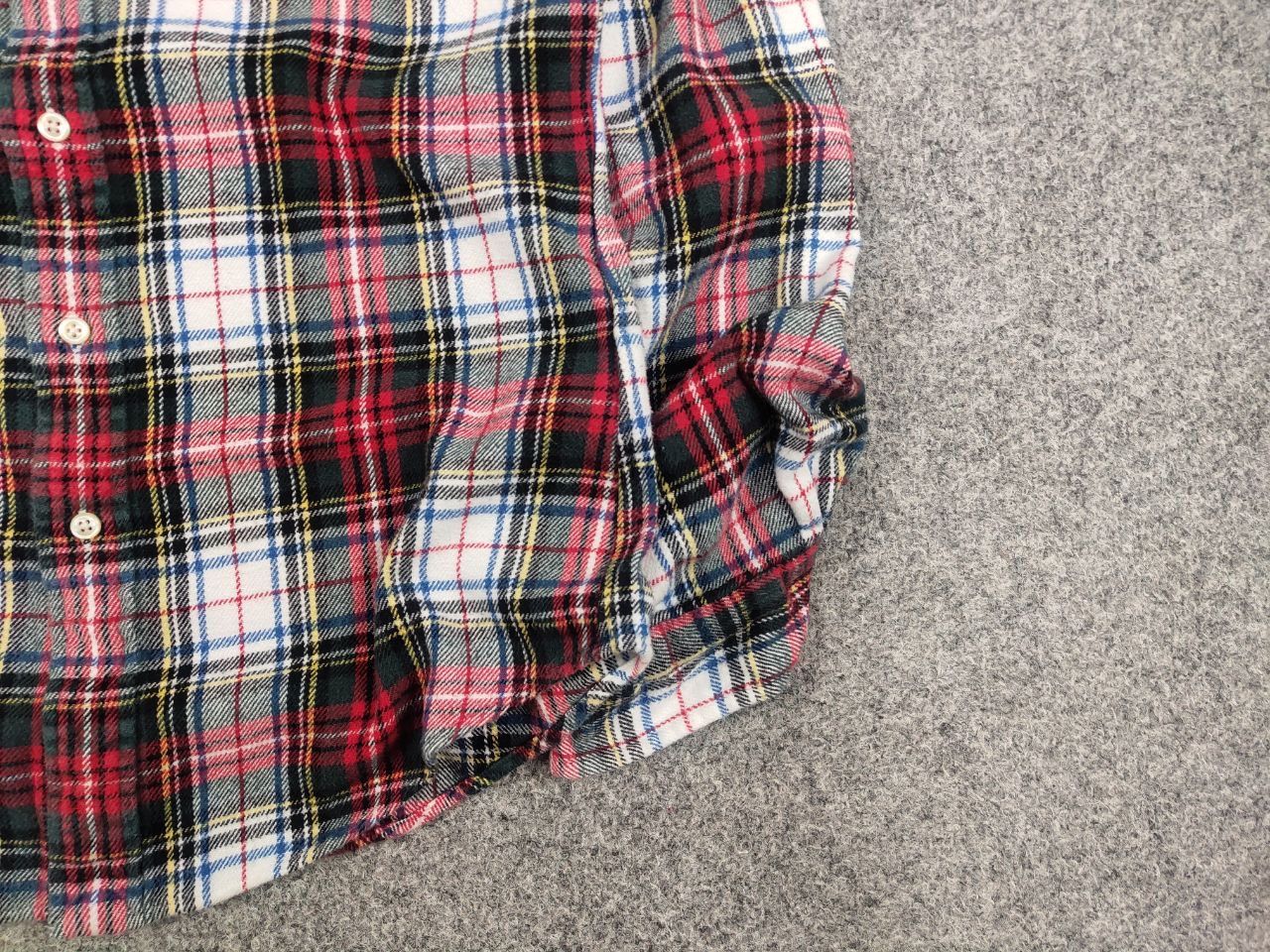 Flannel Vintage Polo Ralph Lauren Flannel Shirt Y2K Style Custom fit Size US S / EU 44-46 / 1 - 11 Thumbnail