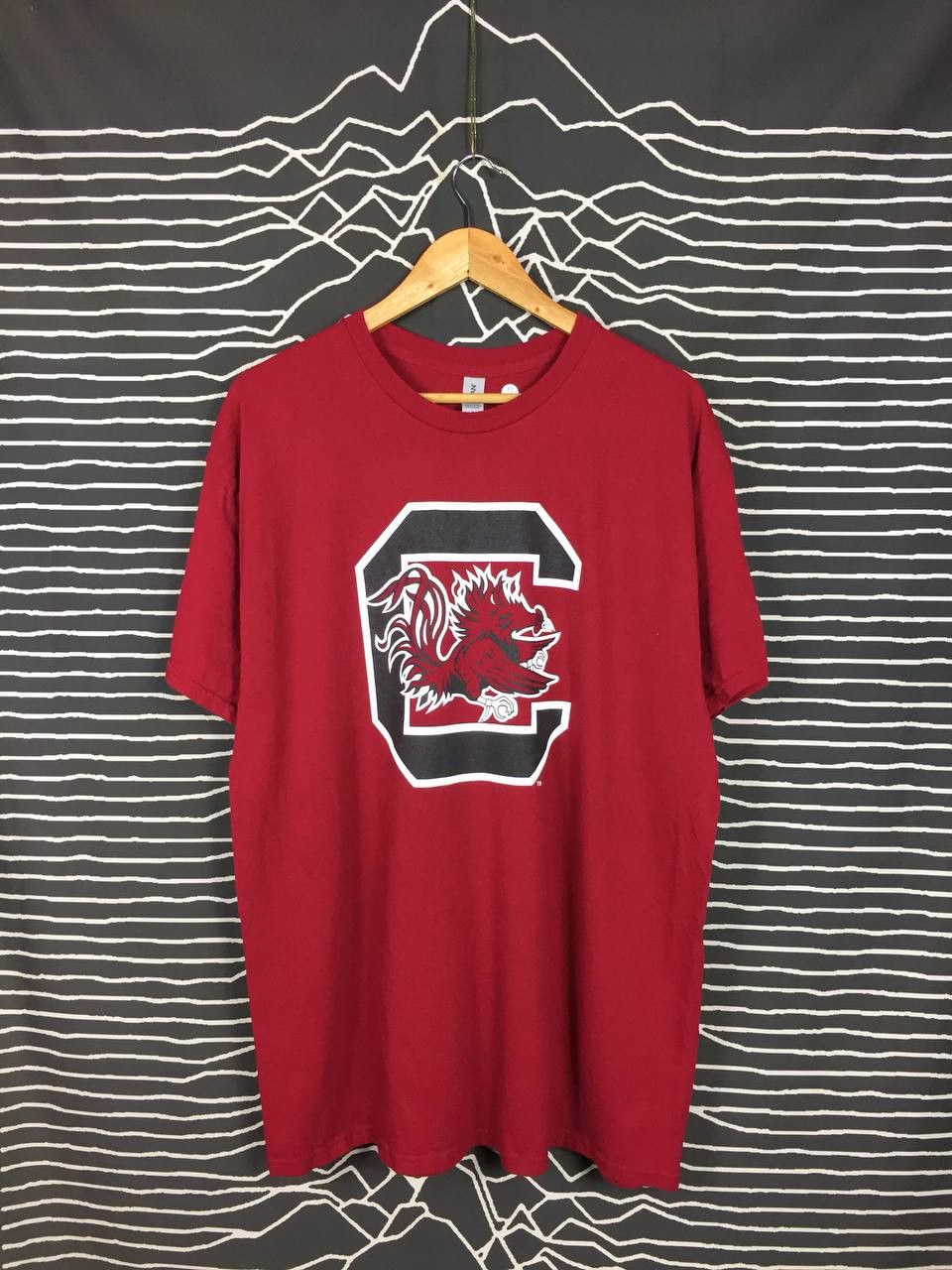 Vintage University Of South Carolina Gamecocks Logo Tee Size US XL / EU 56 / 4 - 1 Thumbnail