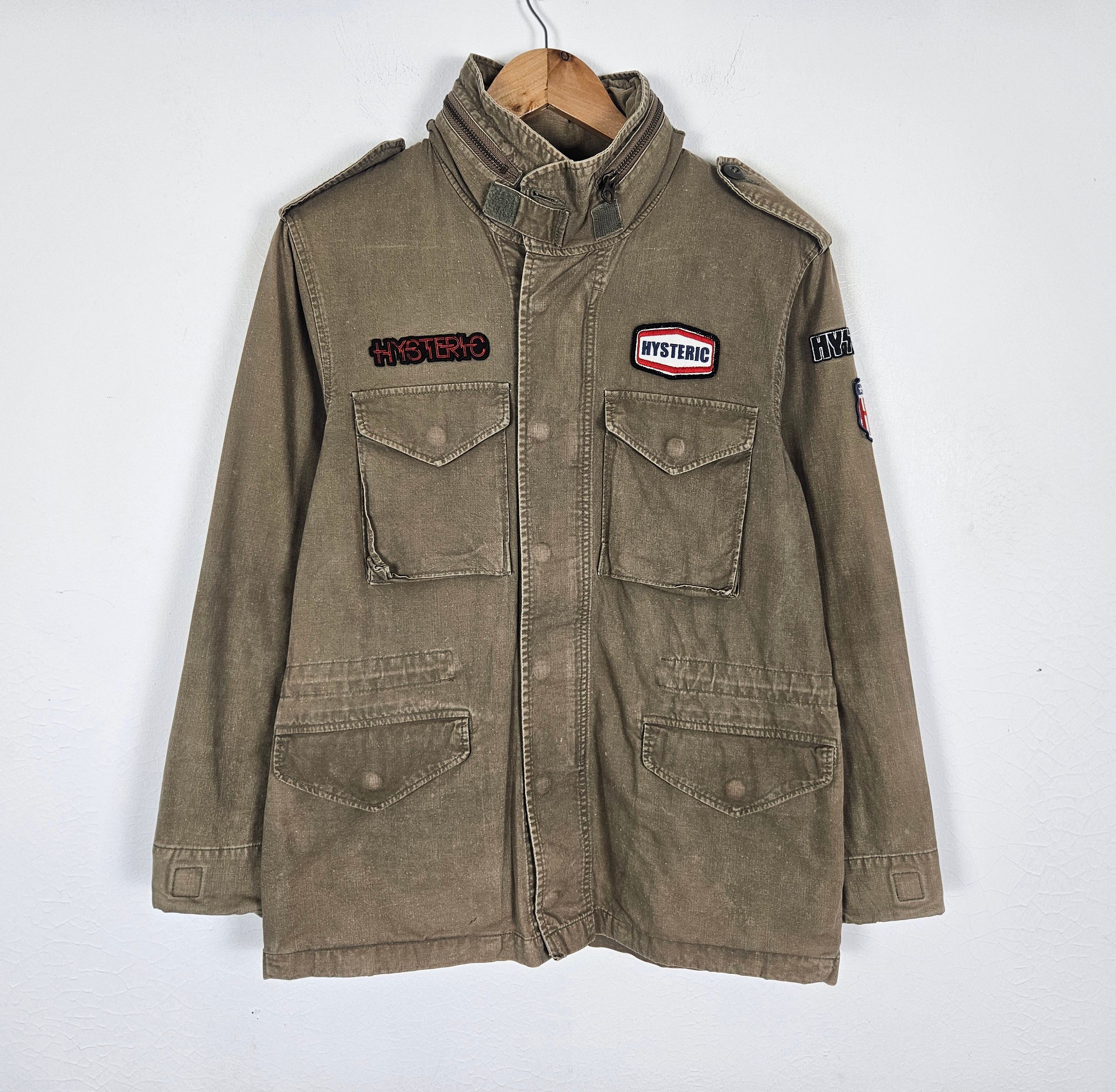 Hysteric Glamour Hysteric Glamour army military patch jacket Size US M / EU 48-50 / 2 - 2 Thumbnail