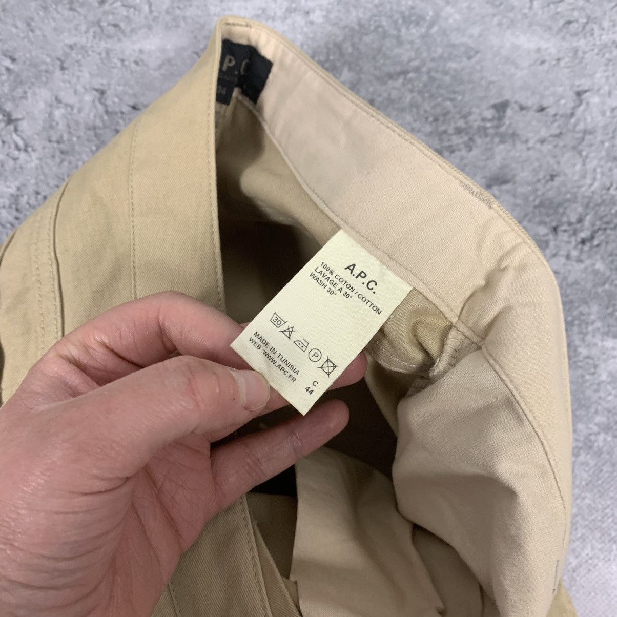 A.P.C. A.P.C. Rue Madam Paris Cotton Casual Chino Pants Size 34 Men Size US 34 / EU 50 - 5 Thumbnail