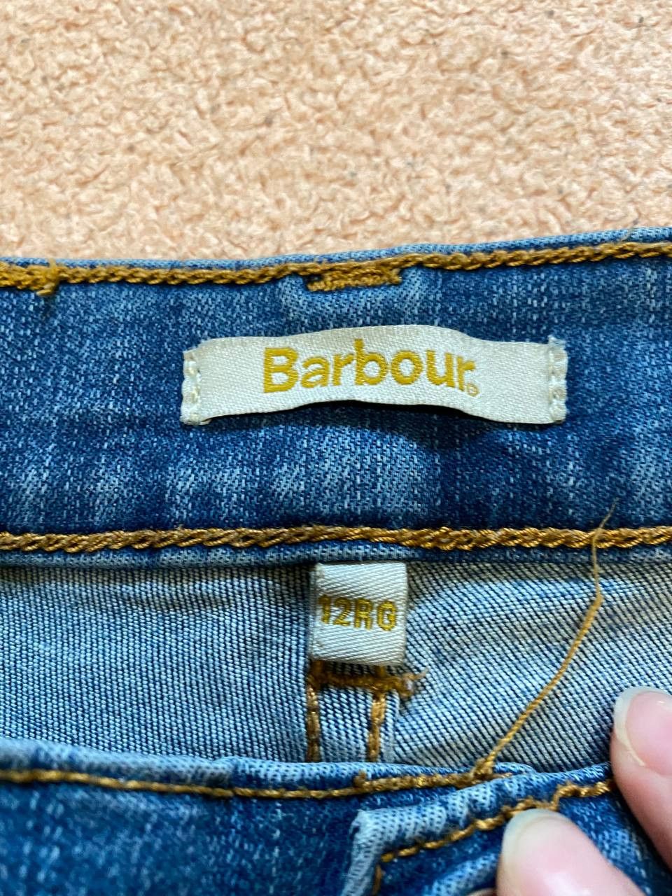Barbour Vintage Barbour Slim Skinny Fit Denim Jeans Size 12 Size 34" / US 12 / IT 48 - 2 Thumbnail