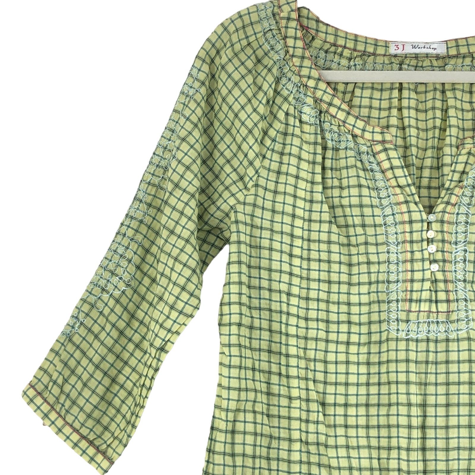 Johnny Was Johnny Was 3J Workshop Womens Size M Drop Waist Tunic Top Size M / US 6-8 / IT 42-44 - 4 Thumbnail