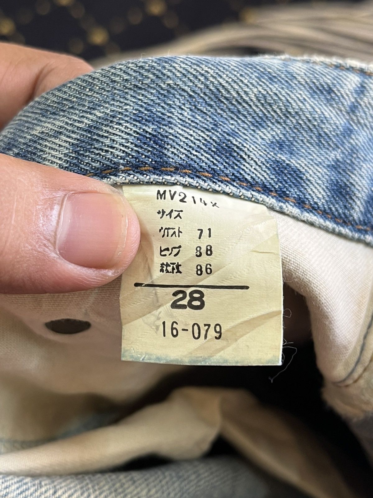 Big John × Vintage Vintage Big John Flare Distressed Denkm Size US 29 - 11 Thumbnail