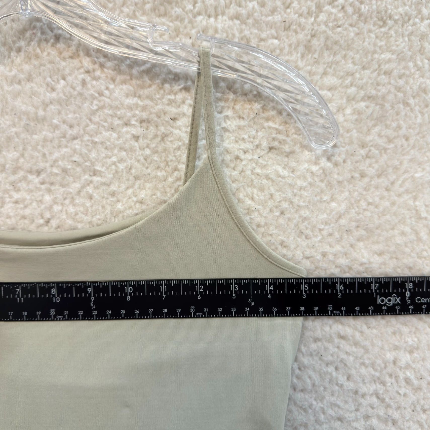 Merona VINTAGE Merona Camisole Tank Top Shirt M Gray Built-In-Bra Grunge Fairy Y2K Womens Size M / US 6-8 / IT 42-44 - 7 Thumbnail