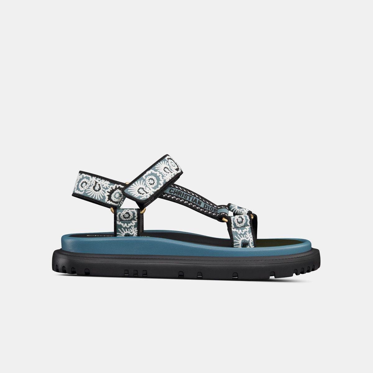 o1bcso1str0225 D-Wave Sandal in Denim Blue