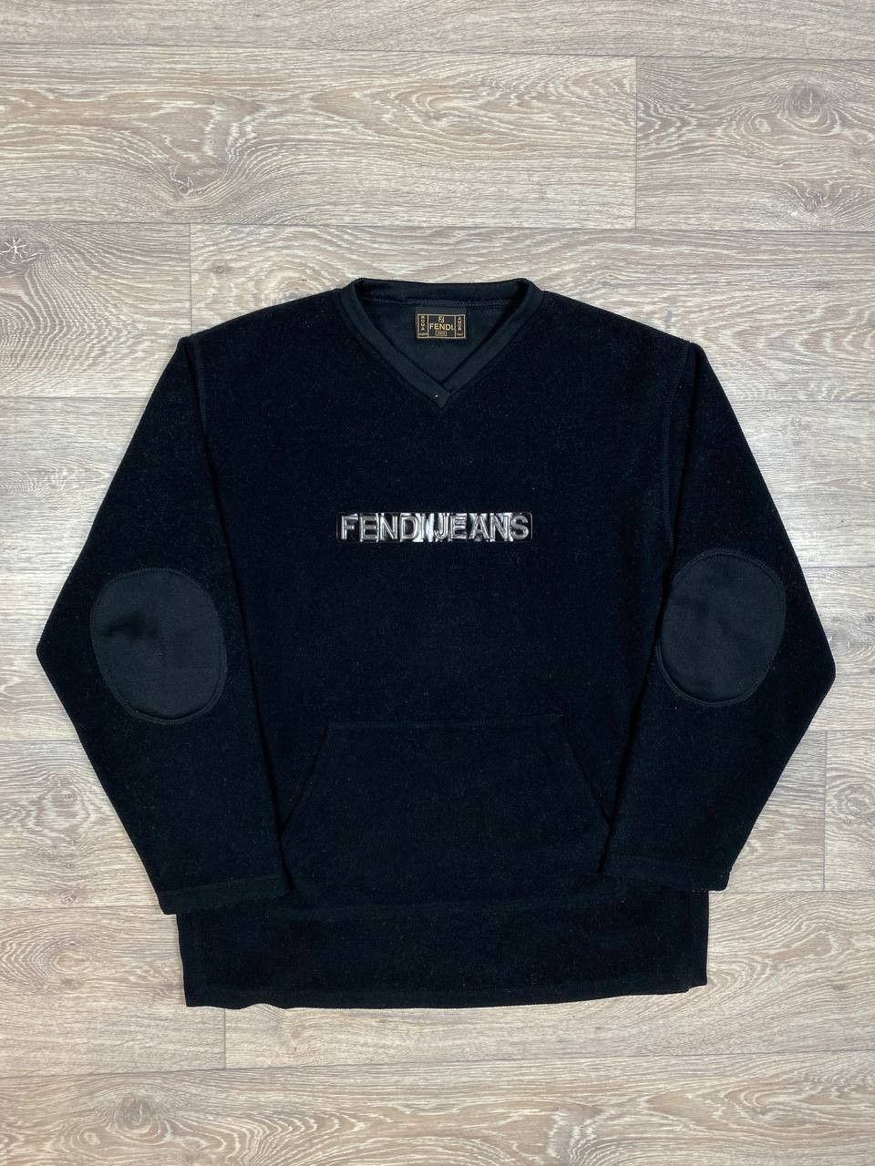 Vintage Fendi Fleece Sweatshirt Size M