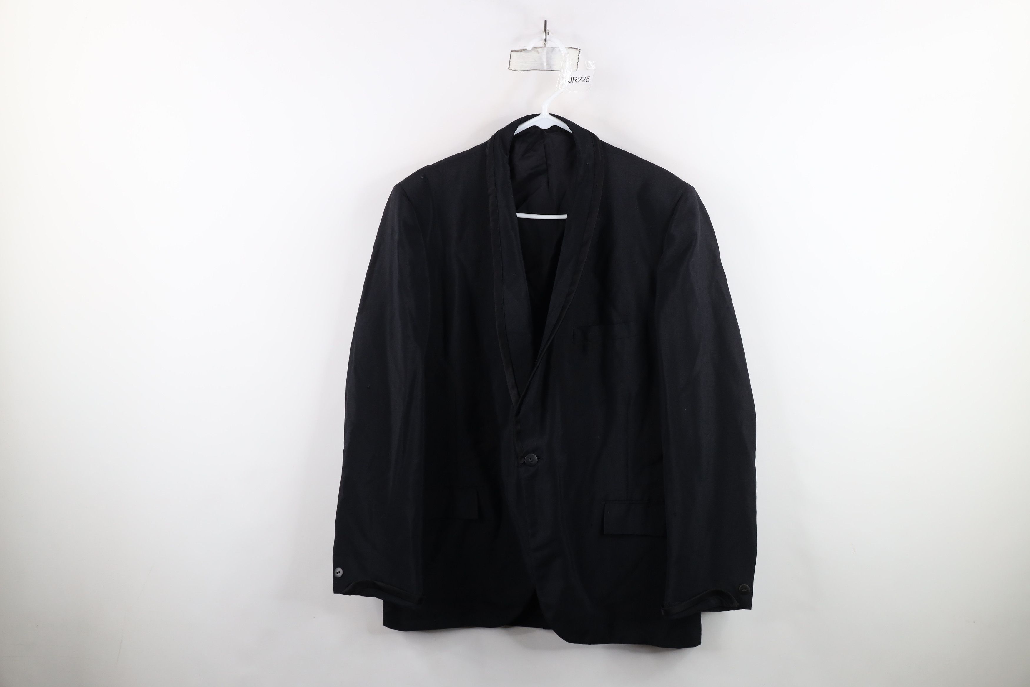 Vintage Vintage 60s Tailored Satin Trim Tuxedo Prom Suit Jacket USA Size US XXL / EU 58 / 5 - 1 Thumbnail