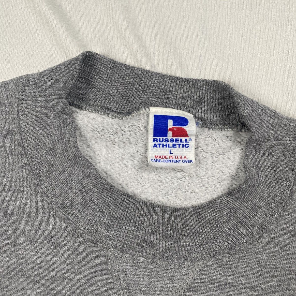 Russell Athletic Vintage 90s Russell Blank Boxy Crewneck Size US S / EU 44-46 / 1 - 5 Thumbnail