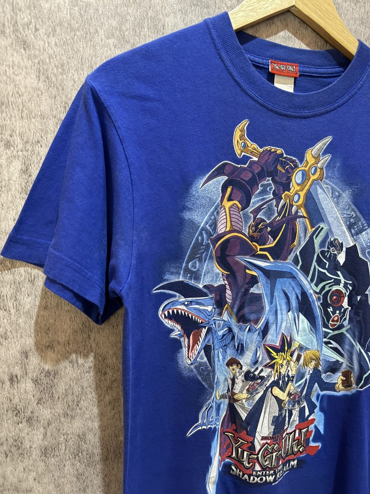 Anime × Cartoon Network × Vintage Vintage 90s YU-Gi-OH Enter The Shadow Realm Anime Tshirt Size US S / EU 44-46 / 1 - 3 Thumbnail