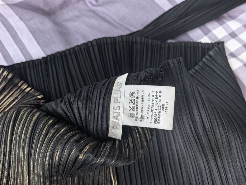 Issey Miyake issey miyake size:3 Black turtleneck top 2505-Nextarrow Size XXS / US 00 / IT 34 - 7 Thumbnail