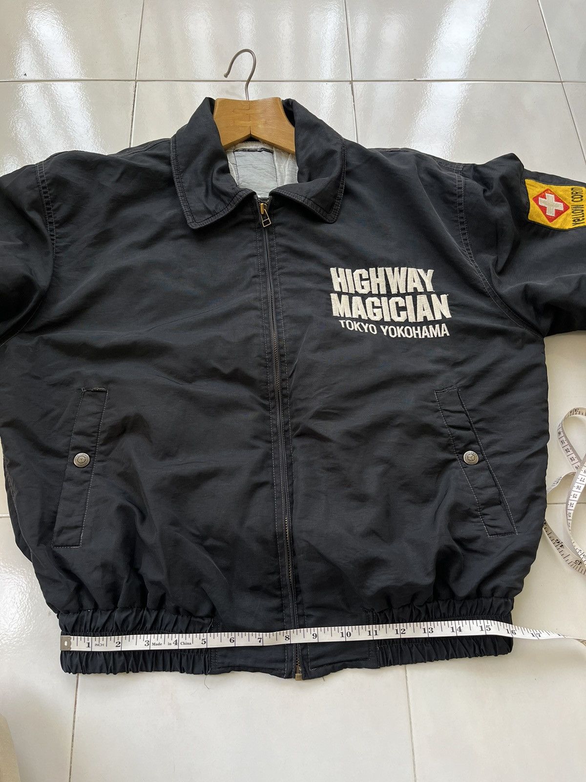 YELLOW CORN Vintage Yellow Corn Embroidered Racing Jacket Size US L / EU 52-54 / 3 - 14 Thumbnail