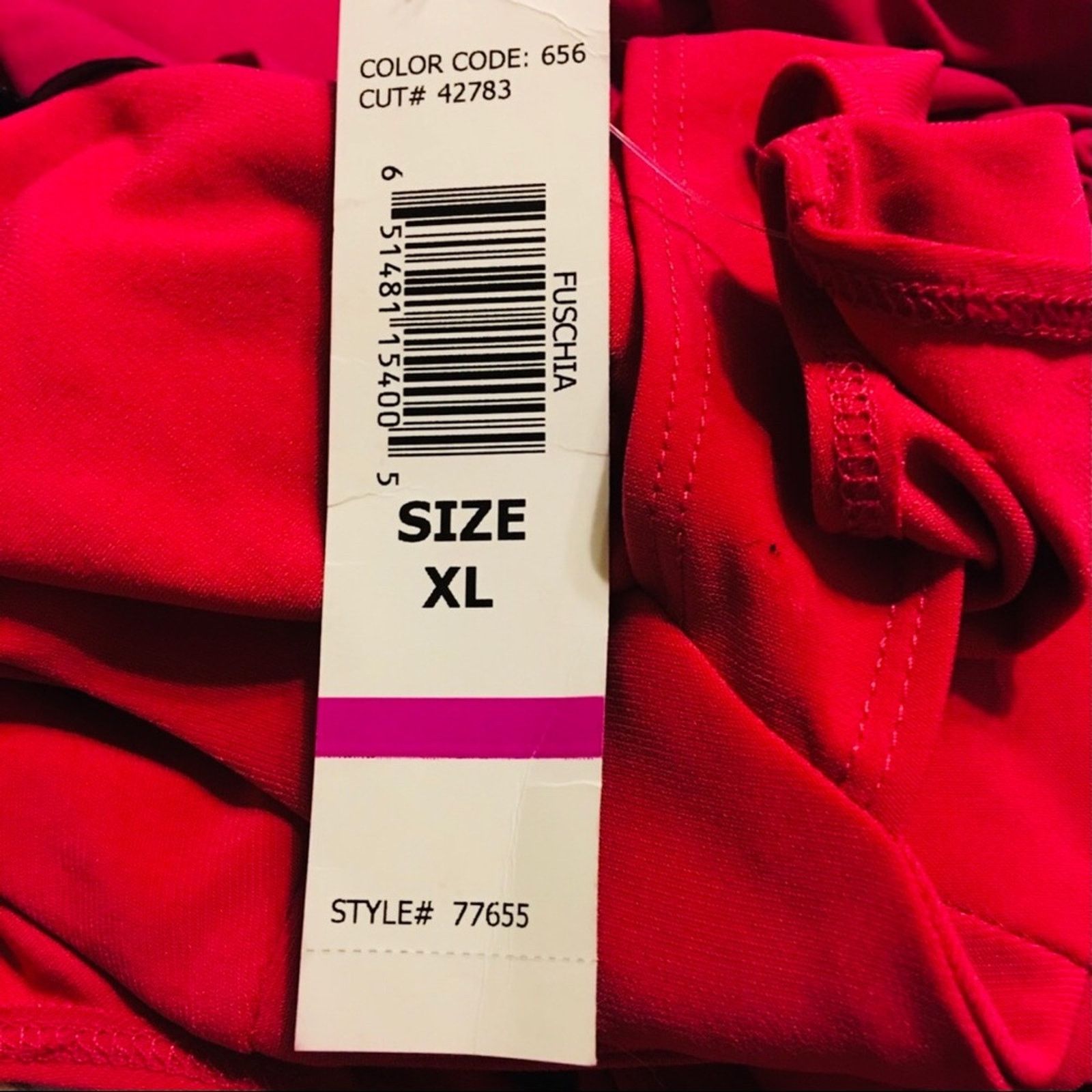 Other Tiana B hot pink tunic top dress NWT XL Size XL / US 12-14 / IT 48-50 - 6 Thumbnail