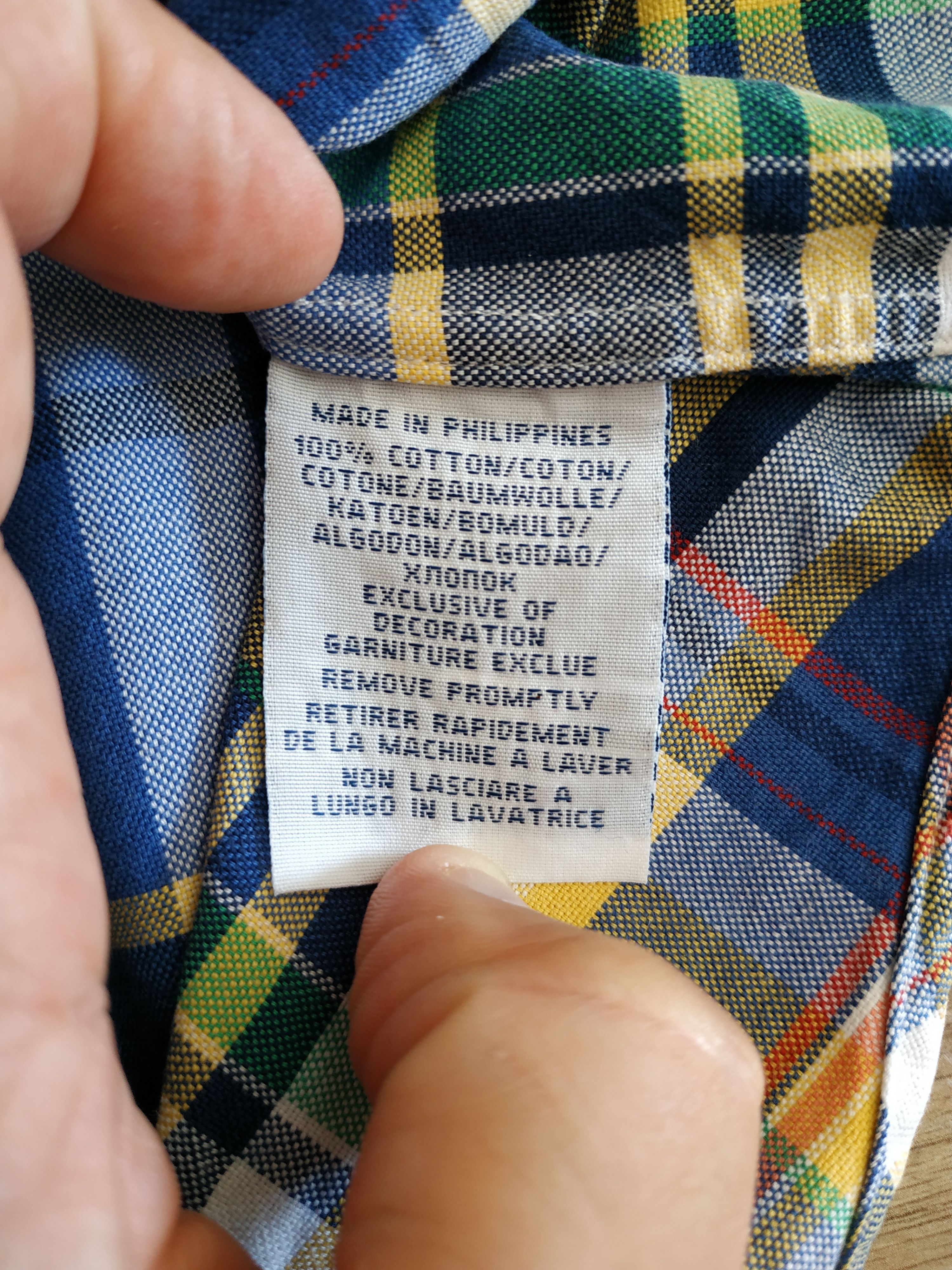 Polo Ralph Lauren Polo Ralph Lauren Men's Checkered Button Up Shirt, s. SMALL Size US S / EU 44-46 / 1 - 12 Thumbnail