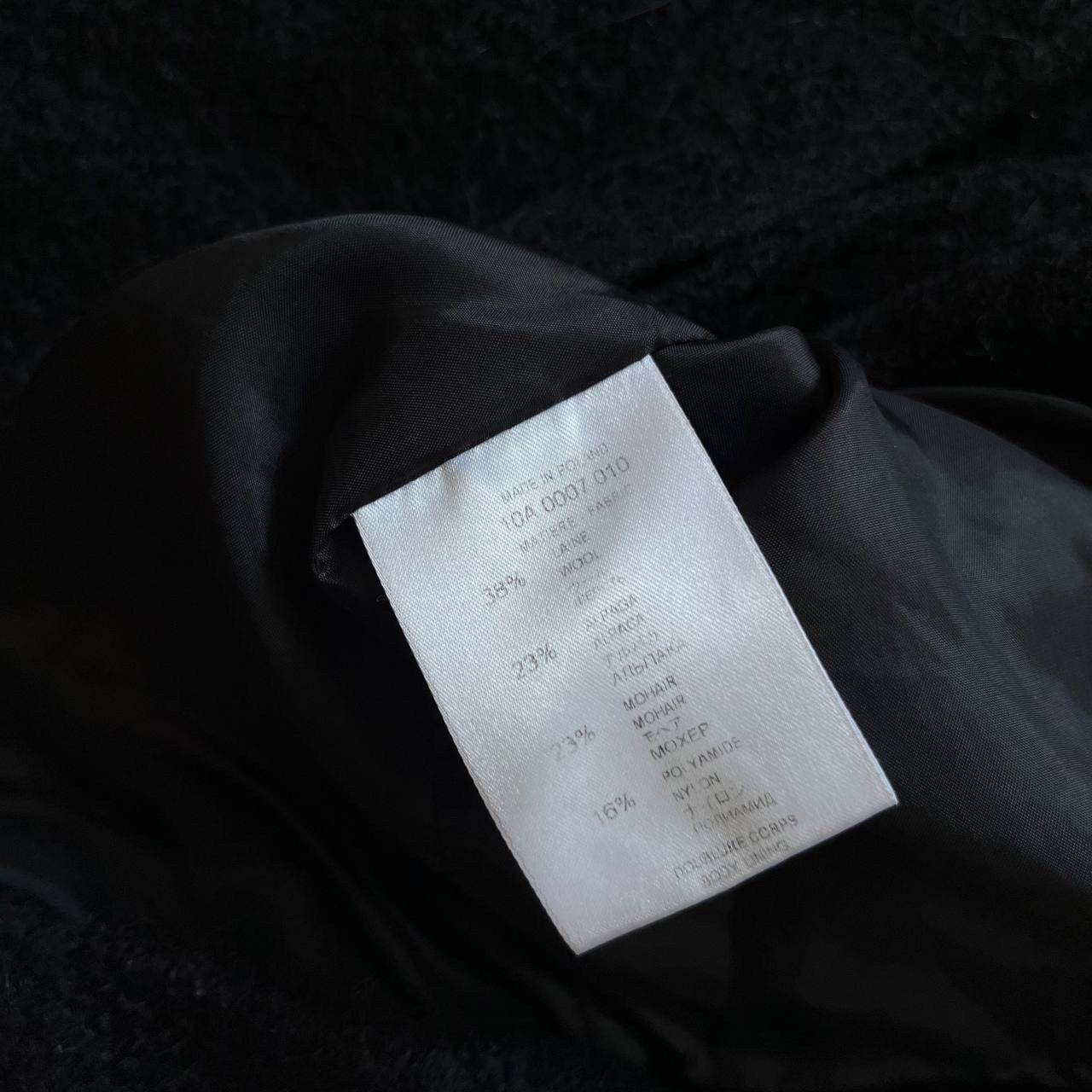 Givenchy Rare Givenchy Collar Wool-Mohair Coat (Rick Owens Style) Size S / US 4 / IT 40 - 9 Thumbnail