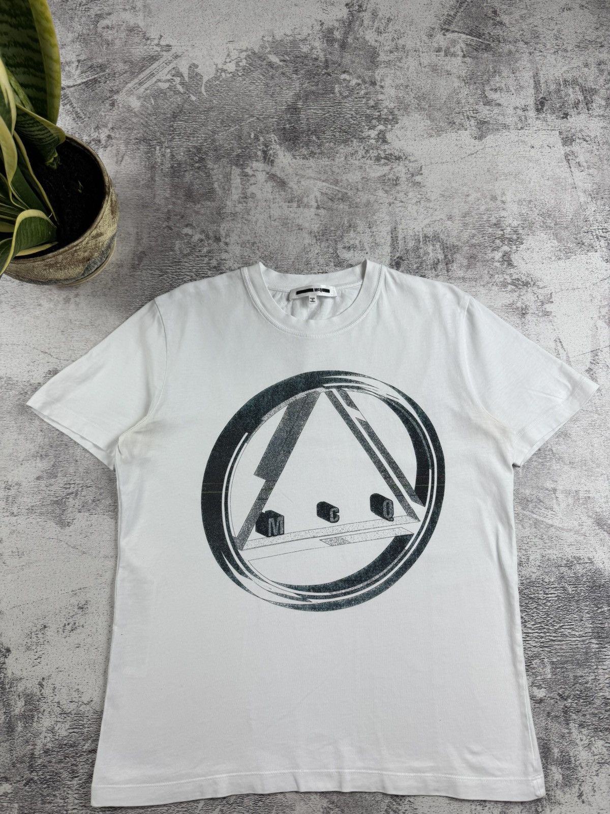 MCQ MCQ Alexander McQueen Icon Sphere Cotton Jersey T Shirt Tee Size US M / EU 48-50 / 2 - 4 Thumbnail