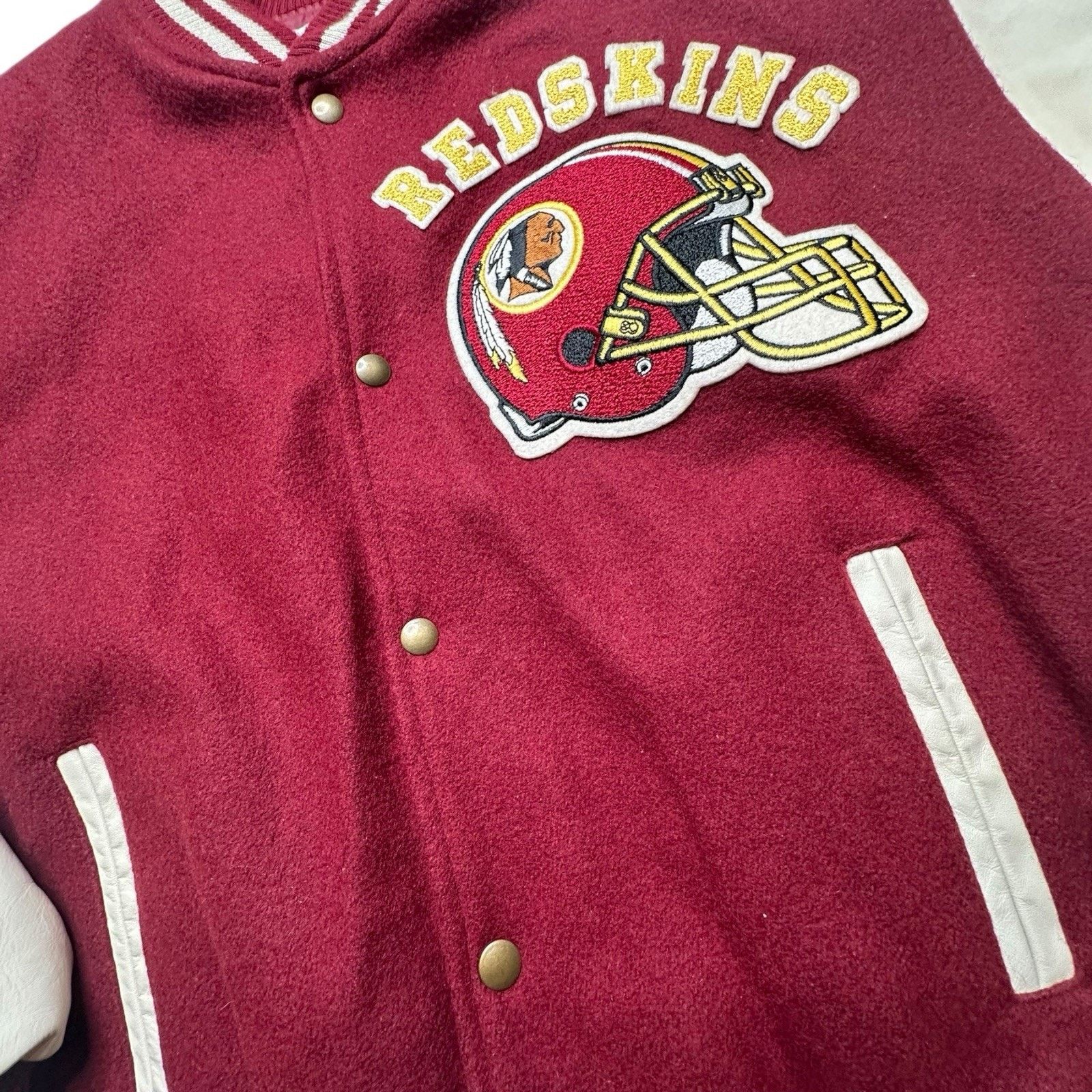 Chalk Line Vintage 1980’s Chalk Line Redskins Jacket Size US L / EU 52-54 / 3 - 3 Thumbnail