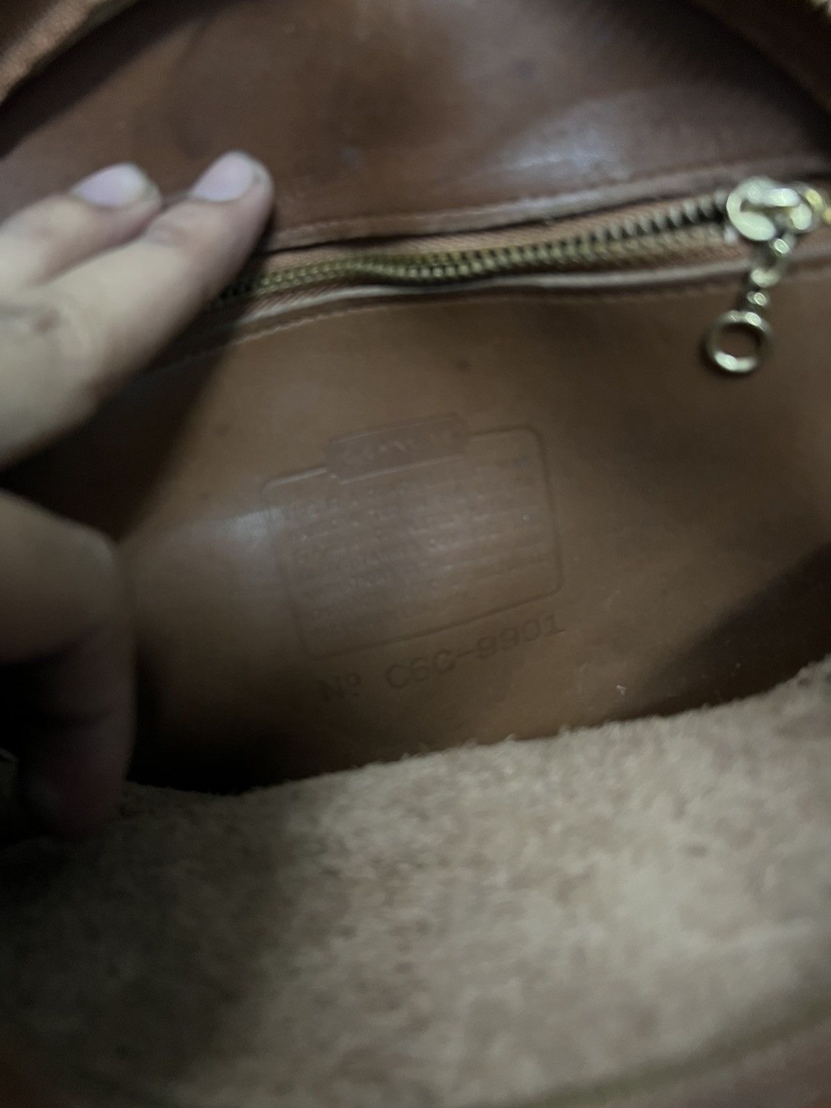 Coach × Vintage RARE DESIGN Vintage Coach Leather Shoulder Size ONE SIZE - 6 Thumbnail