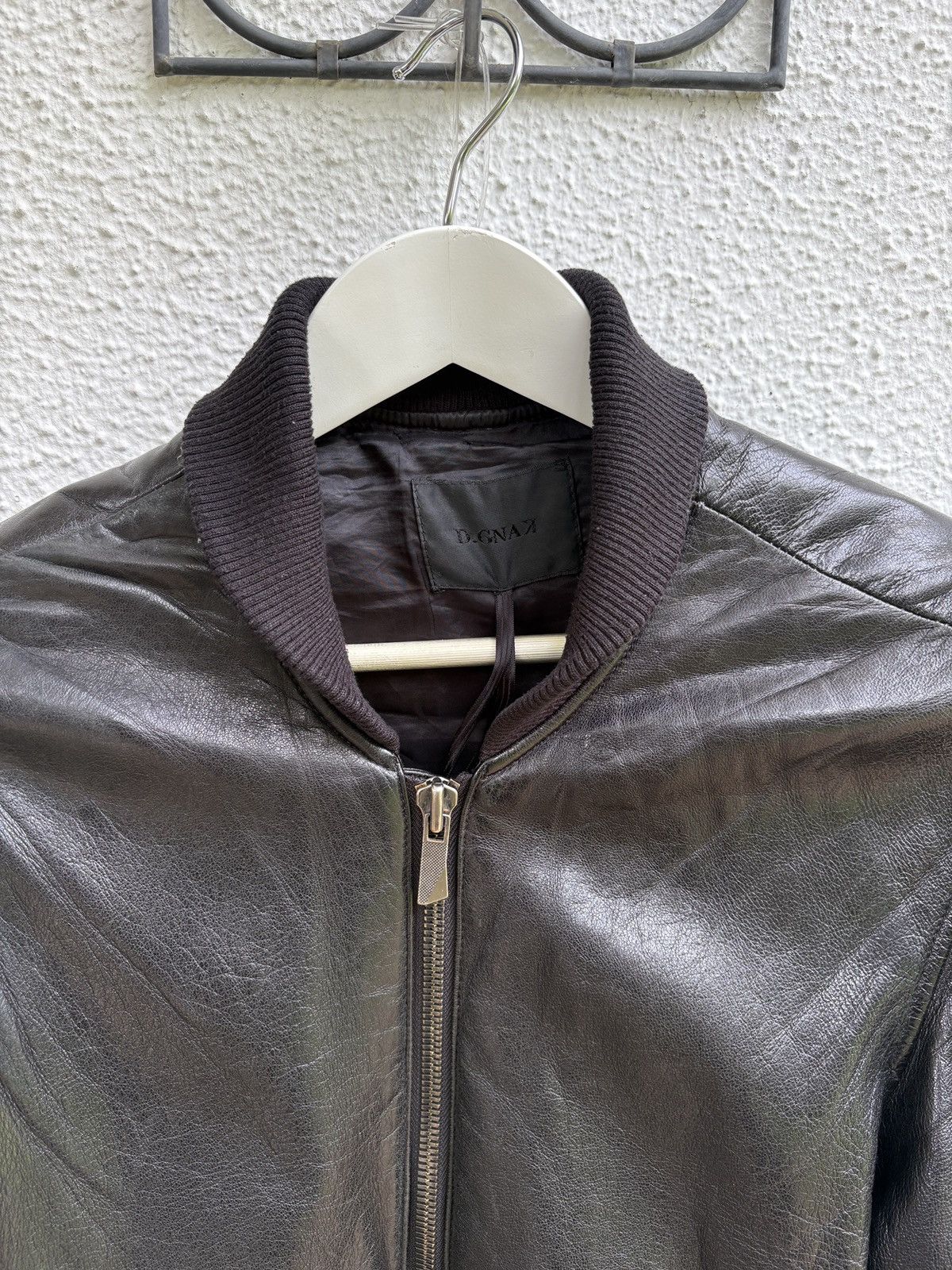 D.Gnak By Kang.D D.Gnak Leather Bomber Size US M / EU 48-50 / 2 - 5 Thumbnail