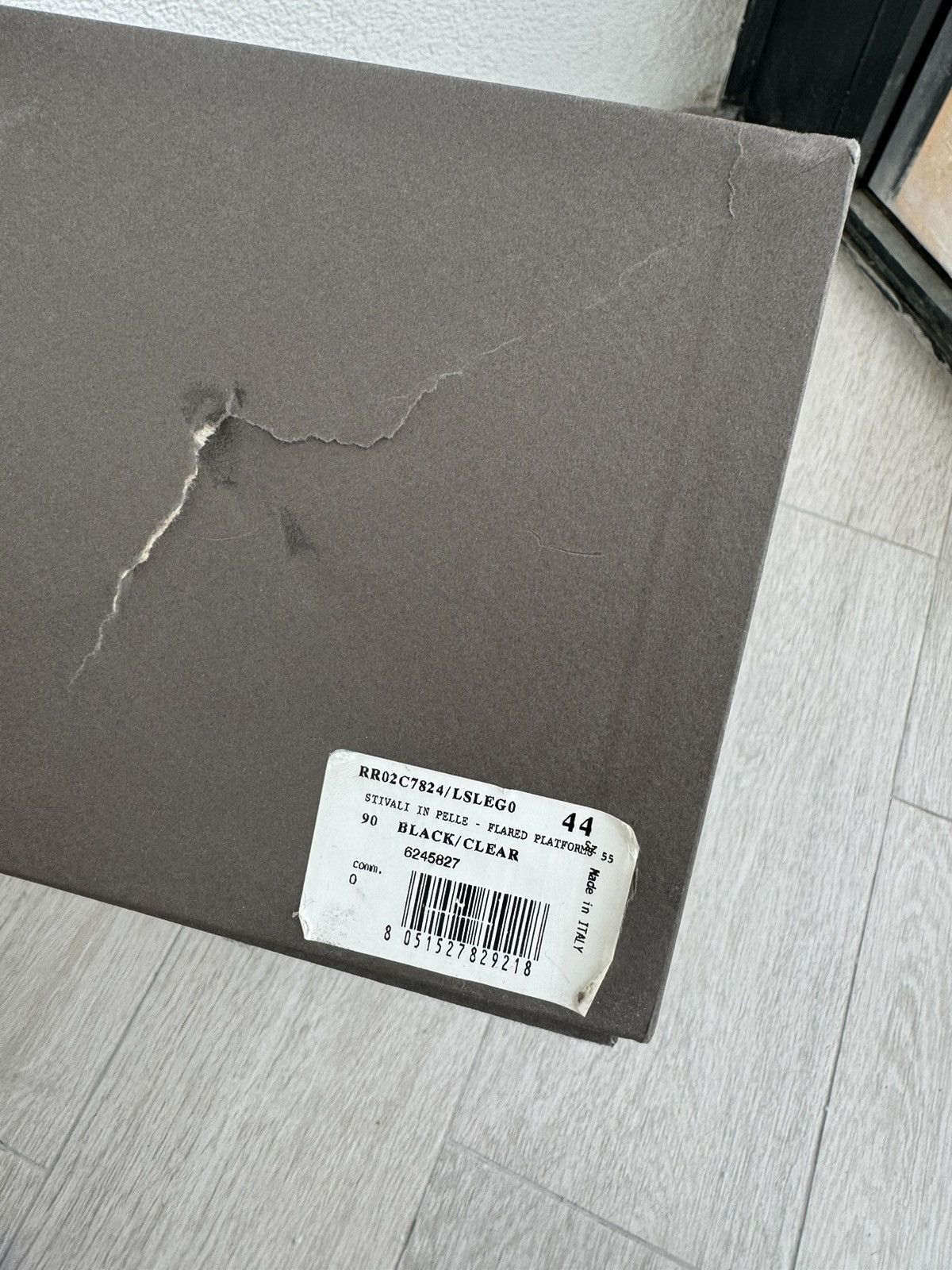 Rick Owens NEW ♟️ SAMPLE GRILL FLARED KISS GRADIENT LUXOR BOOTS Size US 11 / EU 44 - 19 Thumbnail