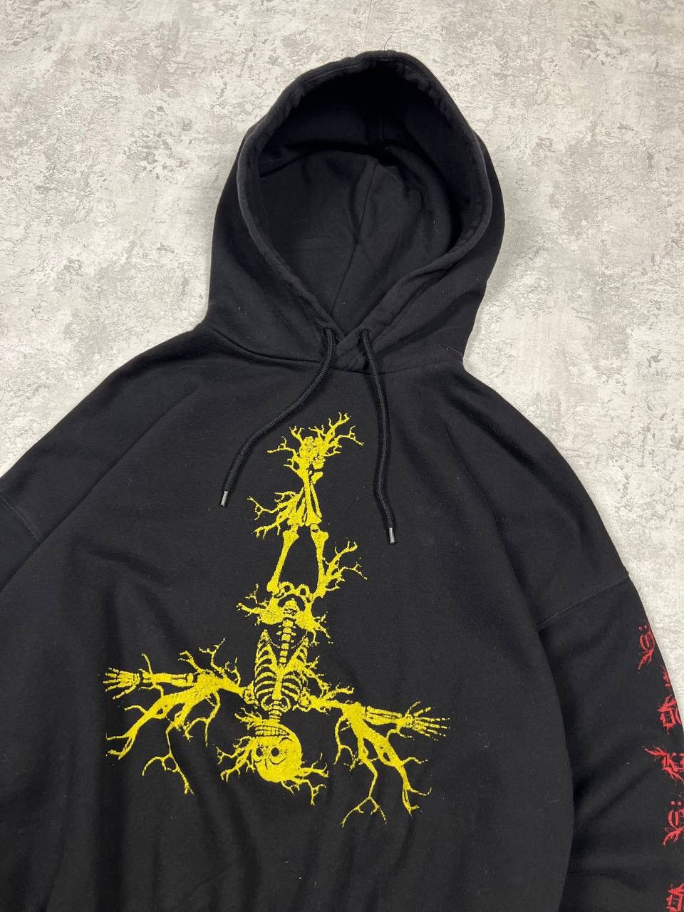 Cheap Monday Cheap Monday Oversize Hoodie Big Logo With Skeleton Size US S / EU 44-46 / 1 - 6 Thumbnail