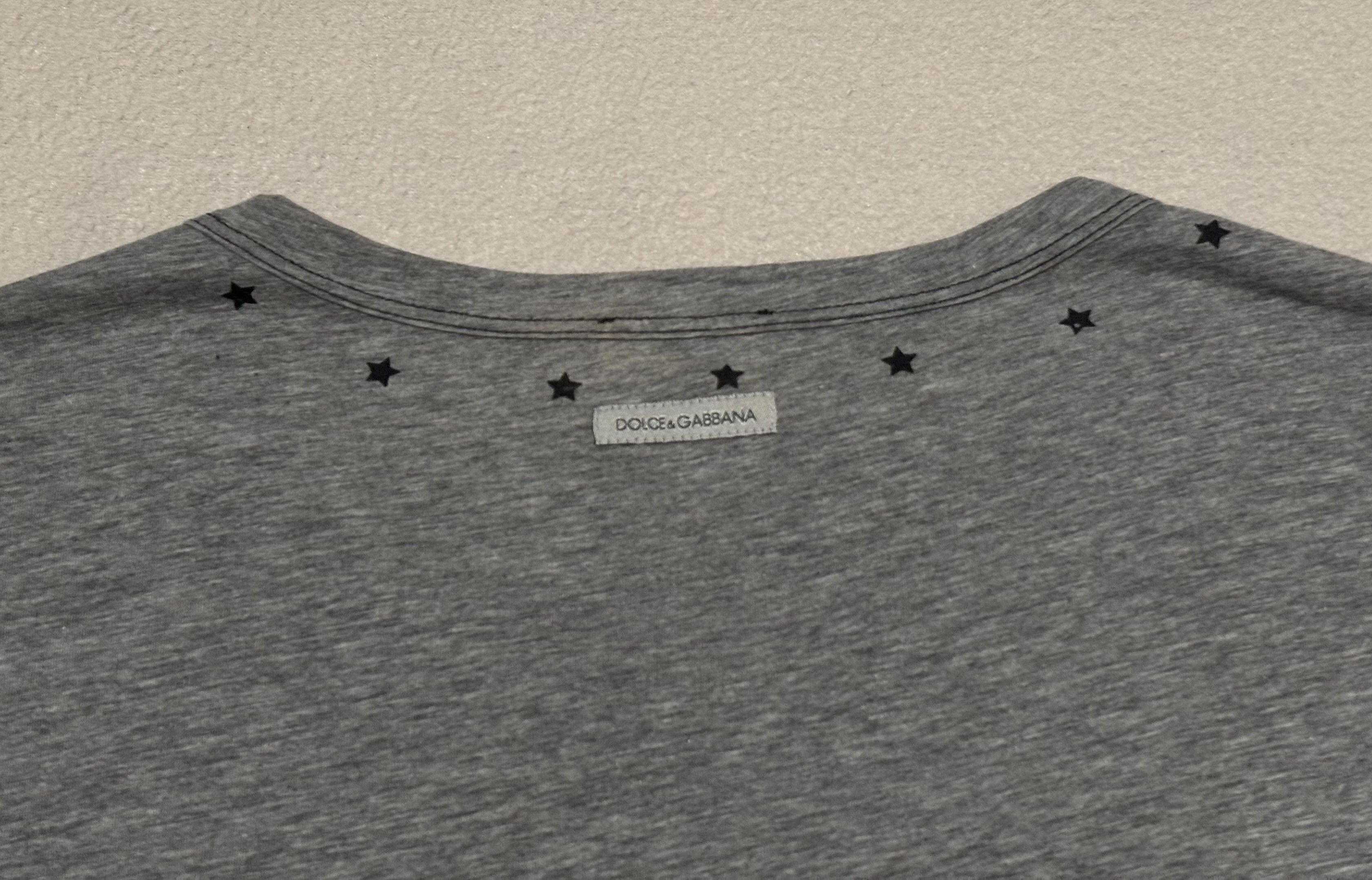 Dolce & Gabbana Dolce Gabbana Underwear Gray T-shirt Size. XL Size US XL / EU 56 / 4 - 12 Thumbnail