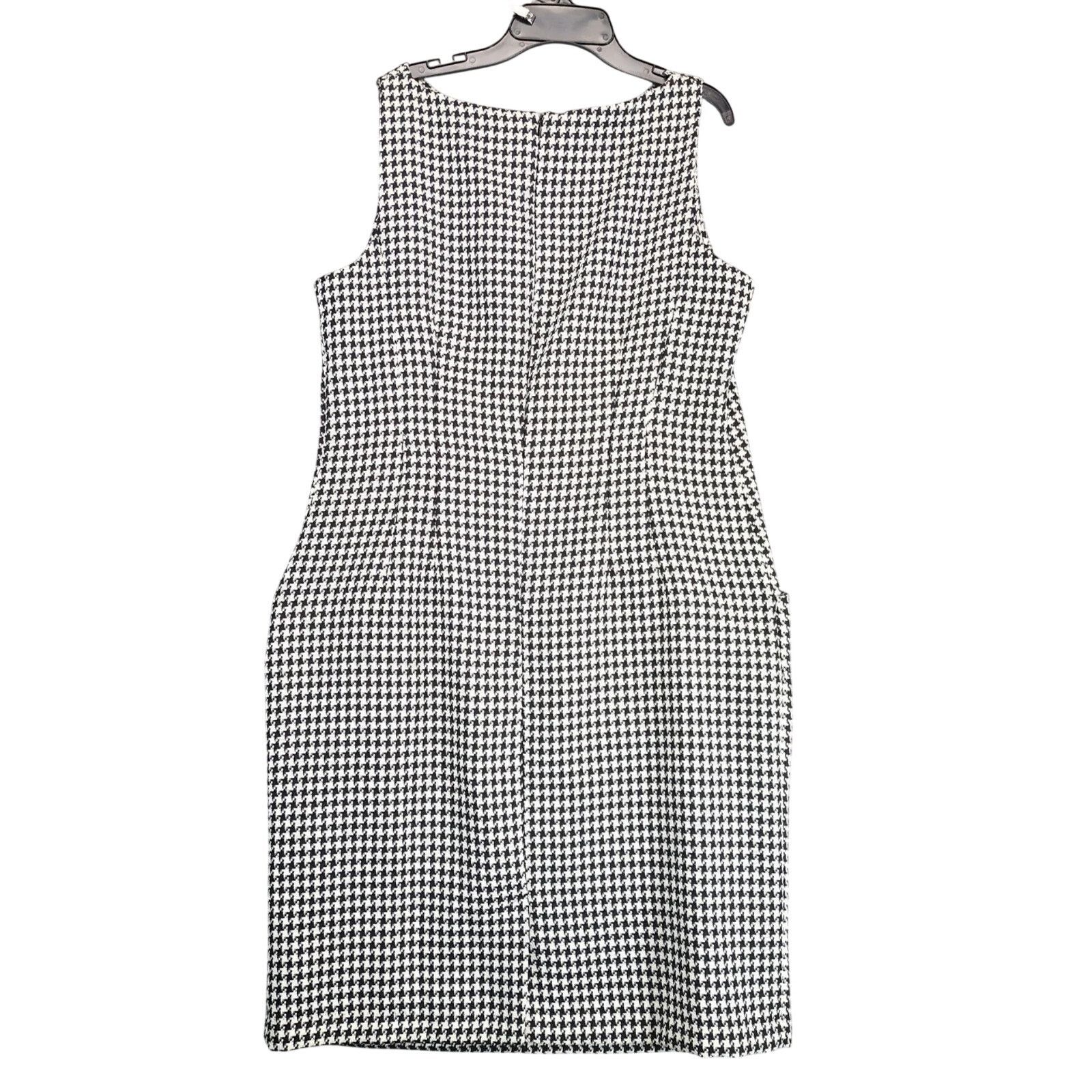 Other Shelby & Palmer Black White Houndstooth Shift Dress Sz 14 Size XL / US 12-14 / IT 48-50 - 2 Thumbnail