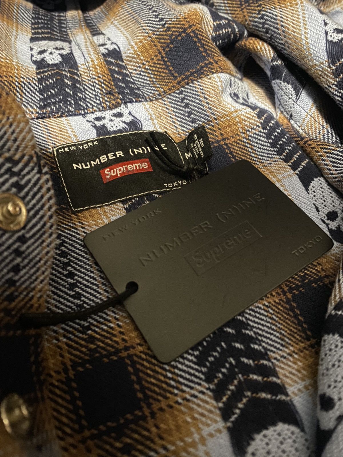 Number (N)ine × Supreme Supreme Number (N)ine Flannel Size US M / EU 48-50 / 2 - 4 Thumbnail